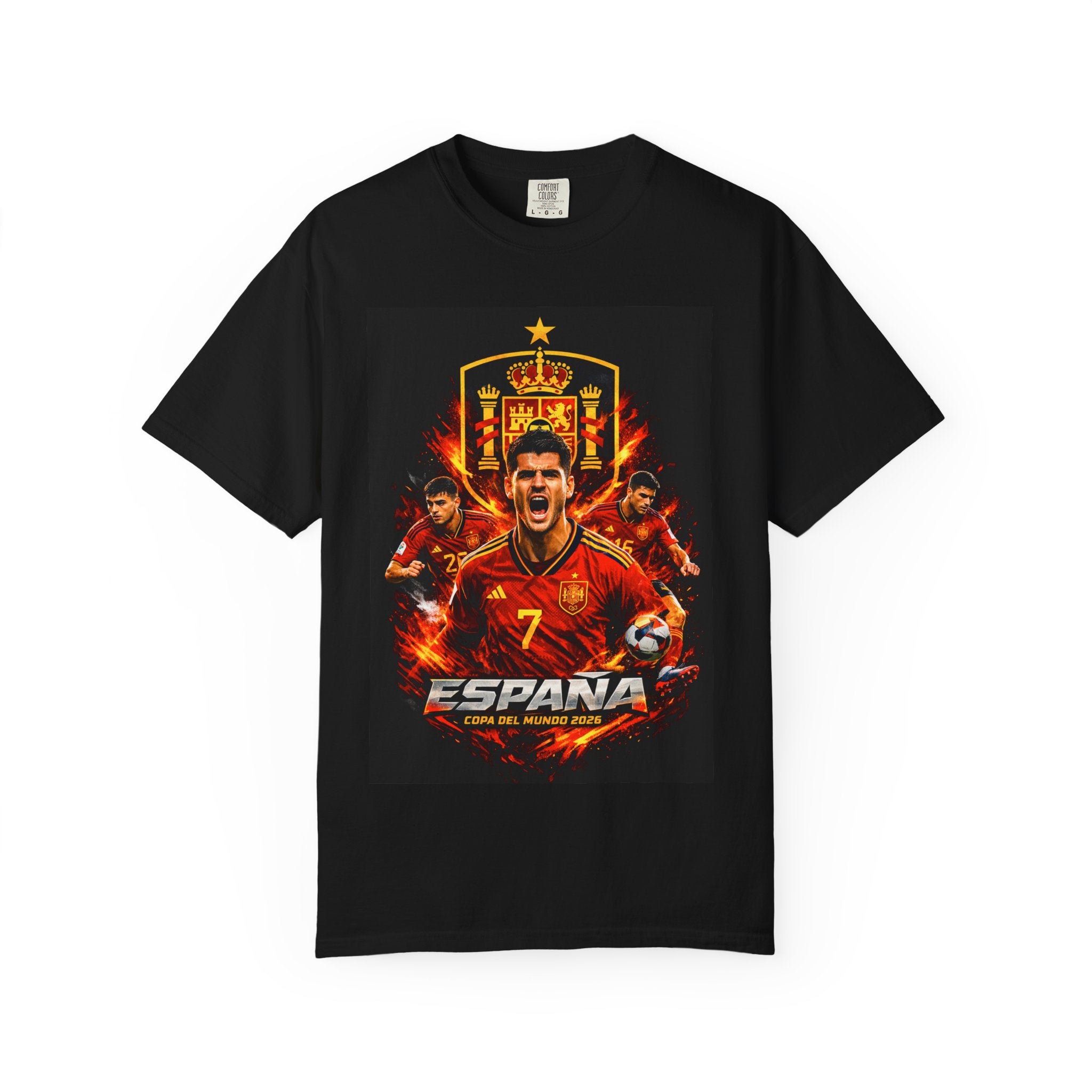 Spain Soccer Players T-Shirt | 2026 World Cup Spain Football Tee, Spain Flag, Gift for him, Collectible