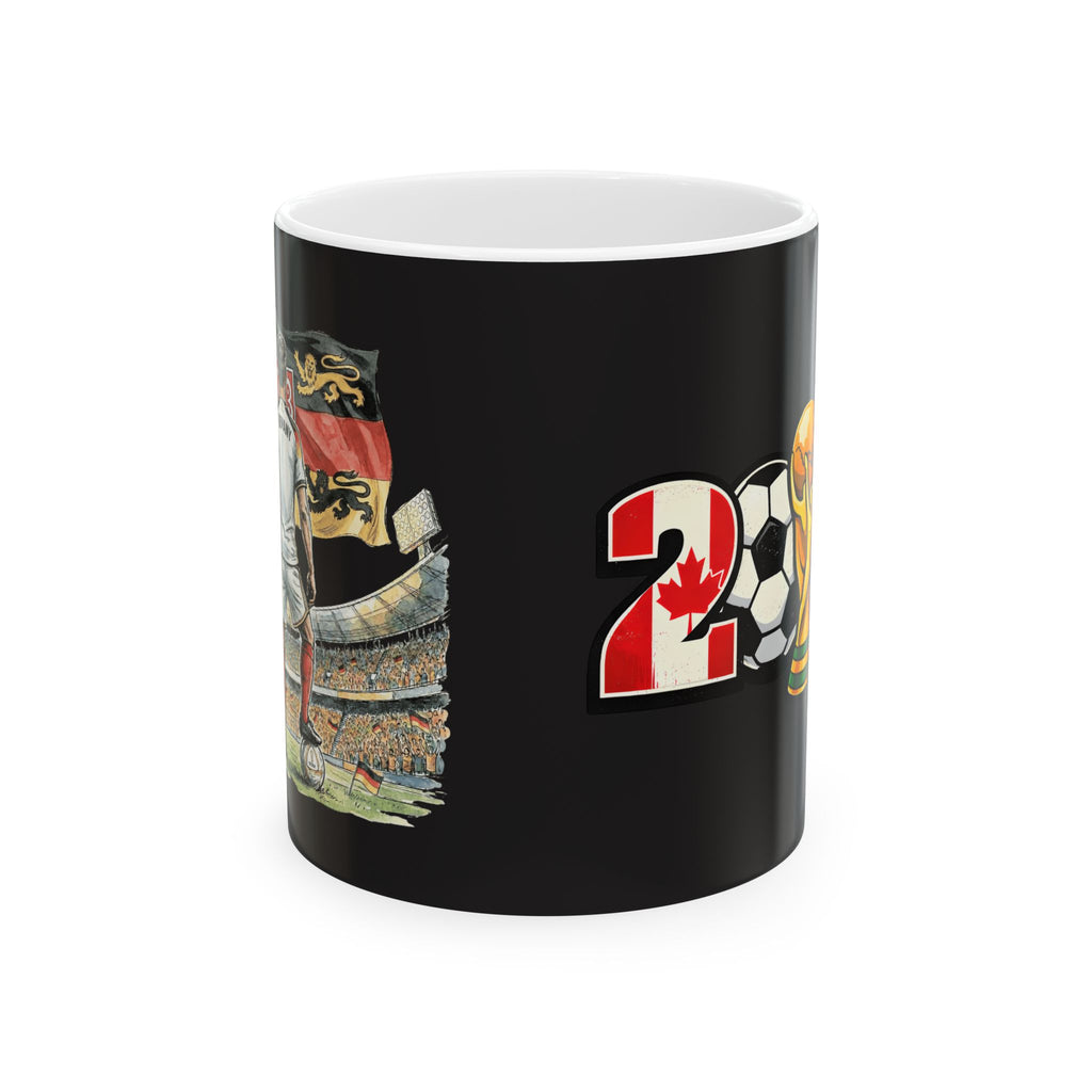 Germany World Cup 2026 Mug, Ceramic Mug, Germany Flag, Sports Fan Gift