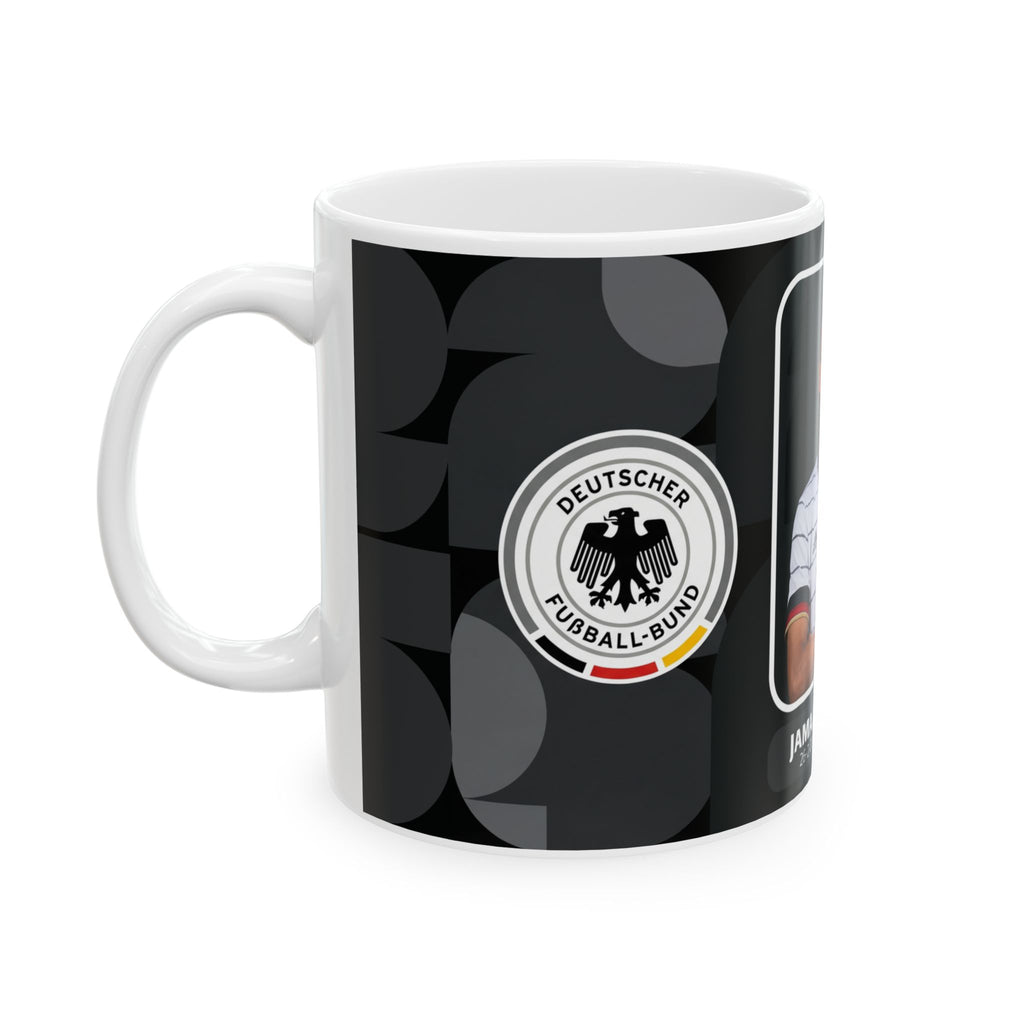 Germany Soccer Player Jamal Musiala Mug — World Cup 2026 Mugs, Ceramic Coffee Cup