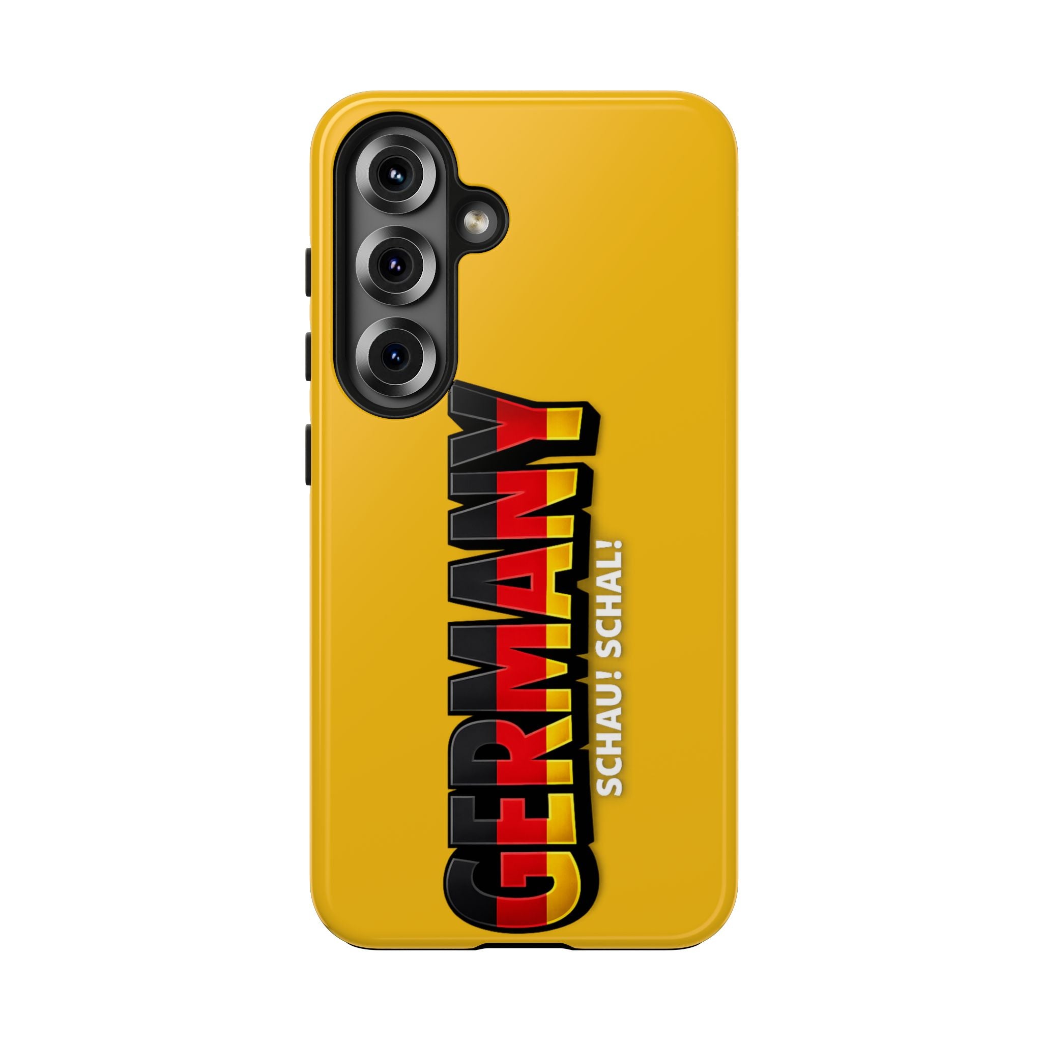 Germany Text Phone Case | Soccer Fan Phone Case, Protective, Glossy, World Cup 2026