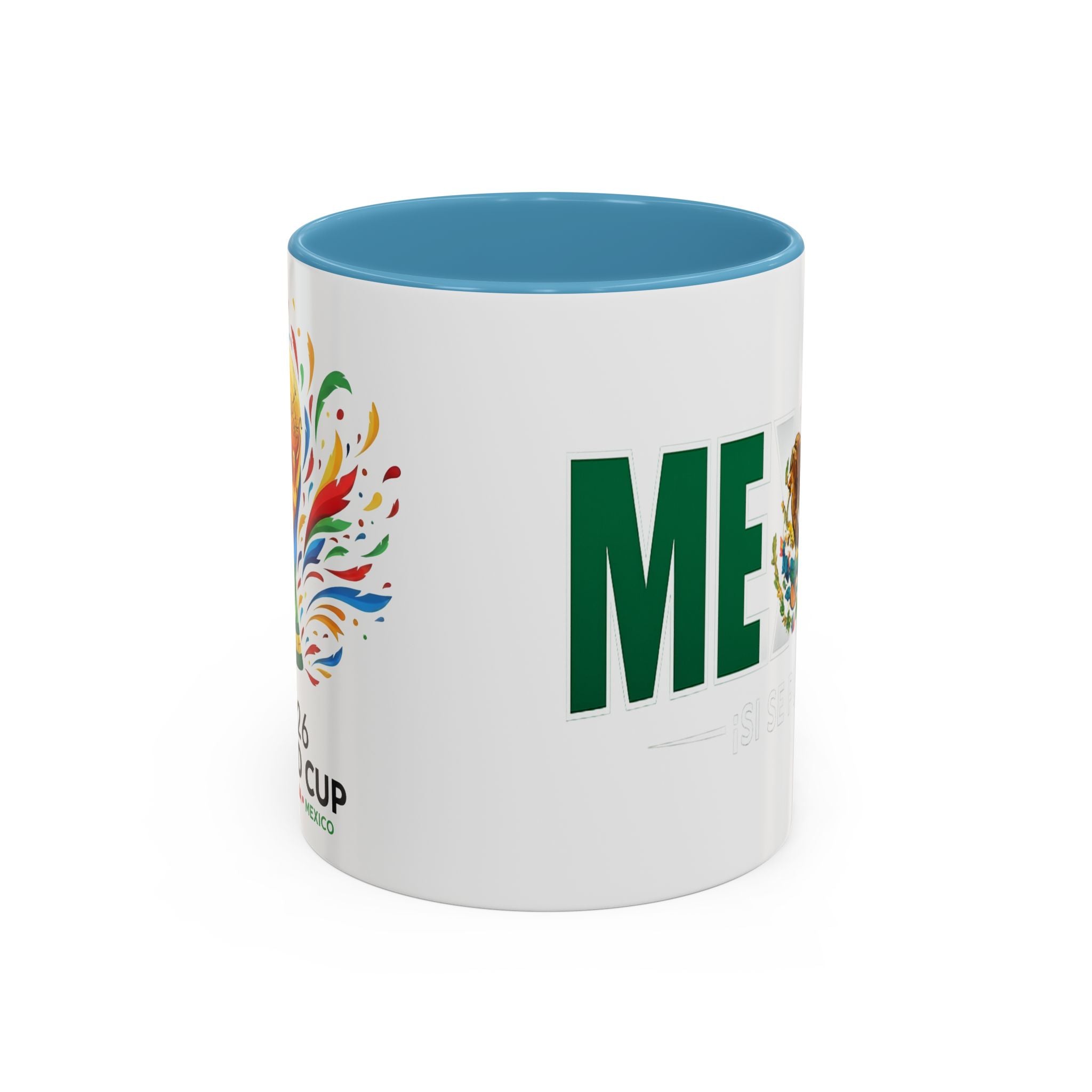 Mexico Coffee Mug | Accent Coffee Cup 11oz 15oz, World Cup 2026, Gift for Dad, Mexican Flag