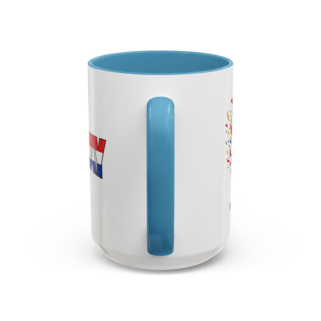 Paraguay Vamos Paraguay Mug | Accent Coffee Mug 11oz or 15oz, Soccer World Cup 2026, Gifts for Dad