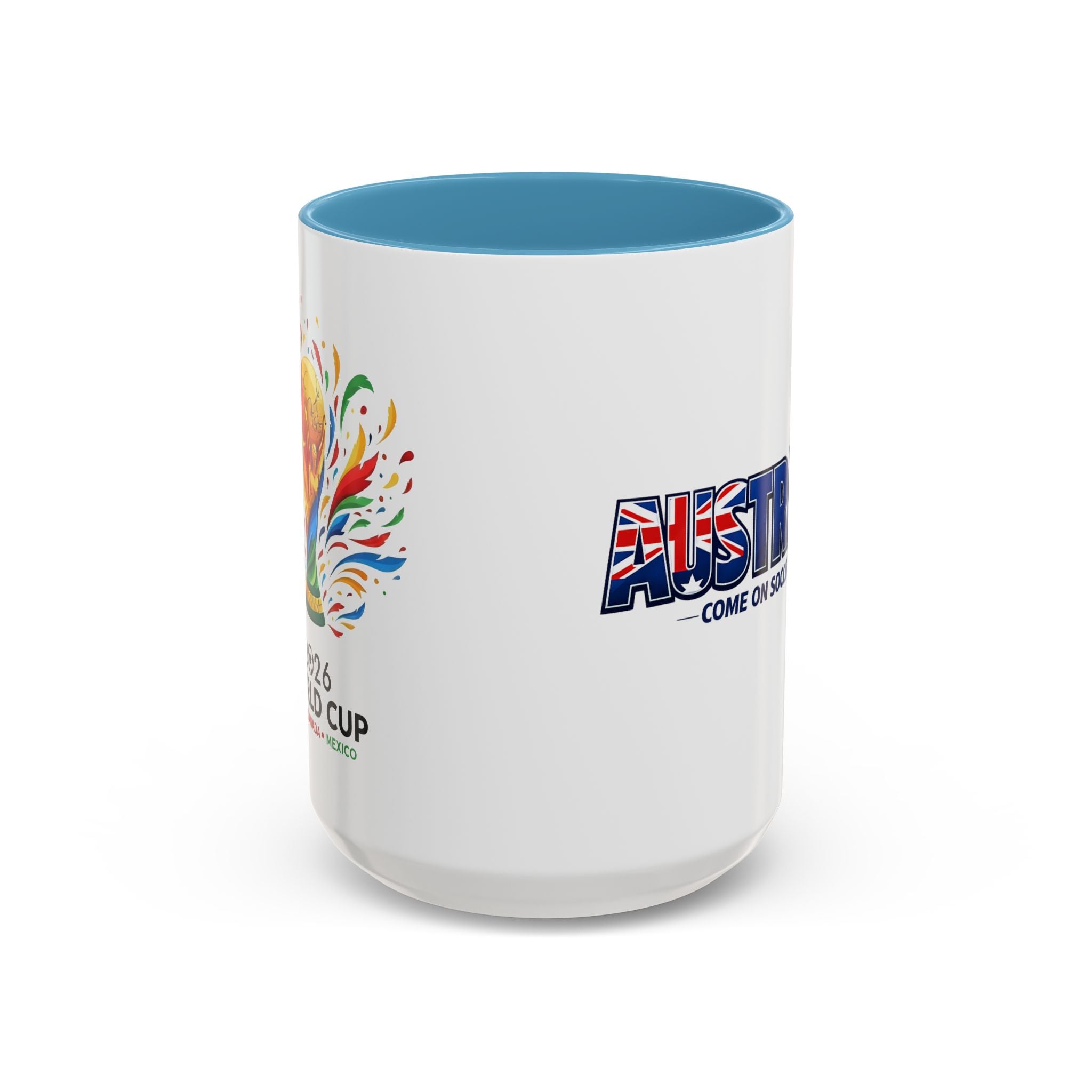 Australia Soccer Cheers Mug | Accent Coffee Mug 11oz 15oz