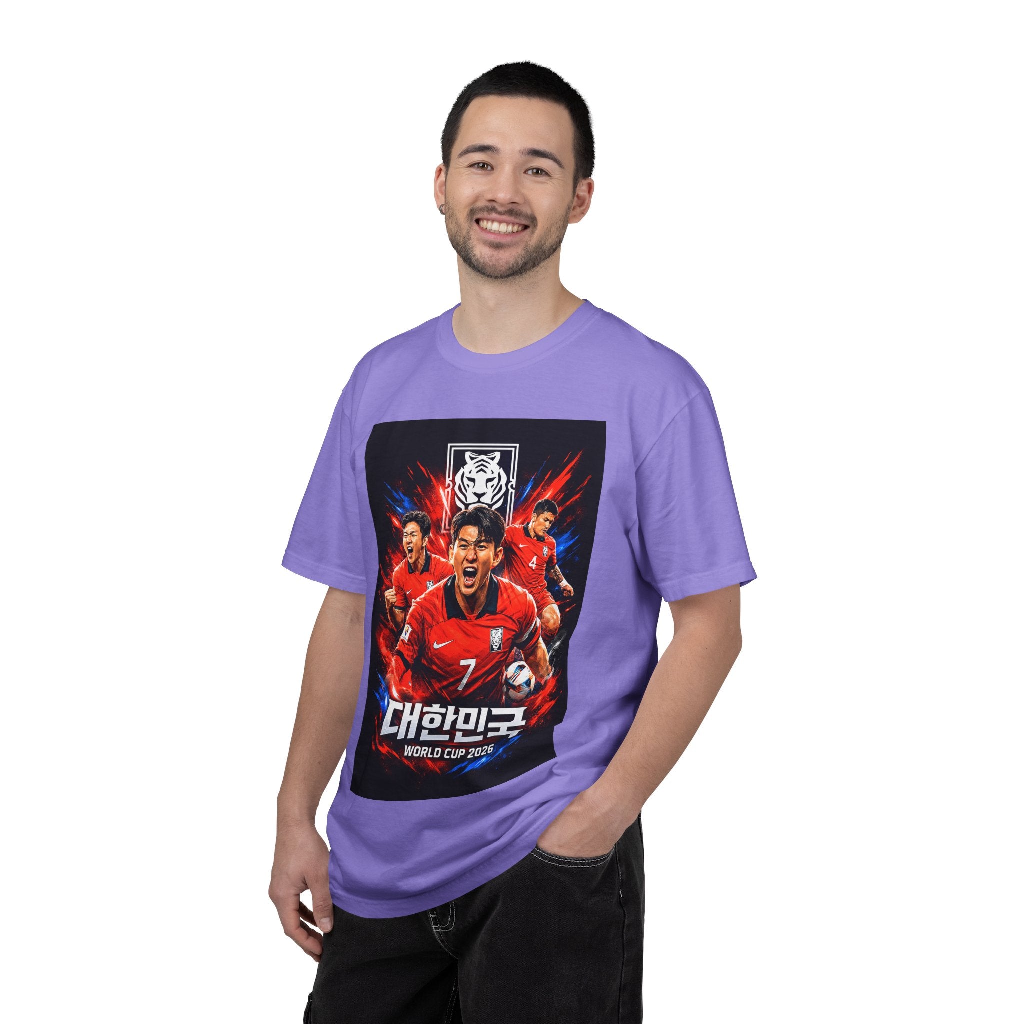 Korean Soccer Players T-Shirt | 2026 World Cup Korea Football Tee, Korea Flag, Gift for him, Collectible