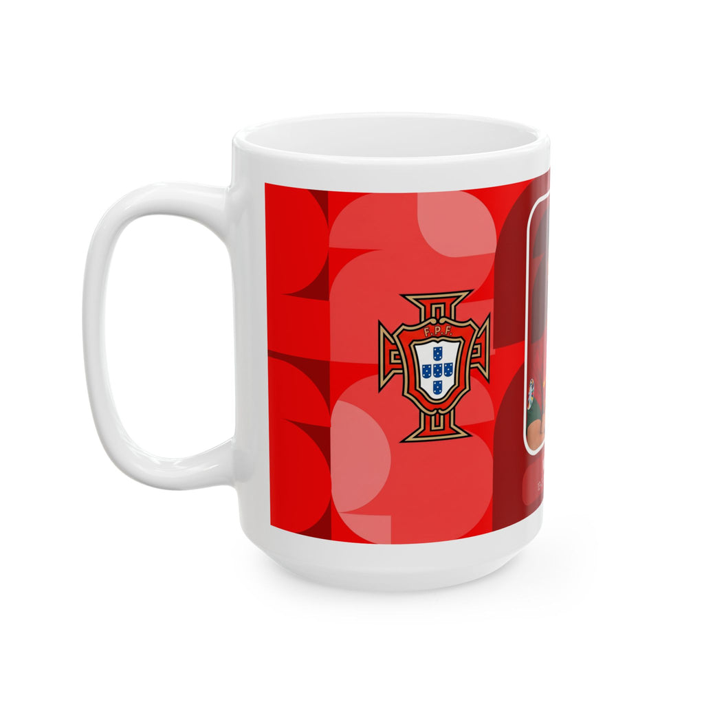 Portugal Vitinha Soccer Player Mug —  11oz/15oz Ceramic Coffee Cup, World Cup 2026 Mugs