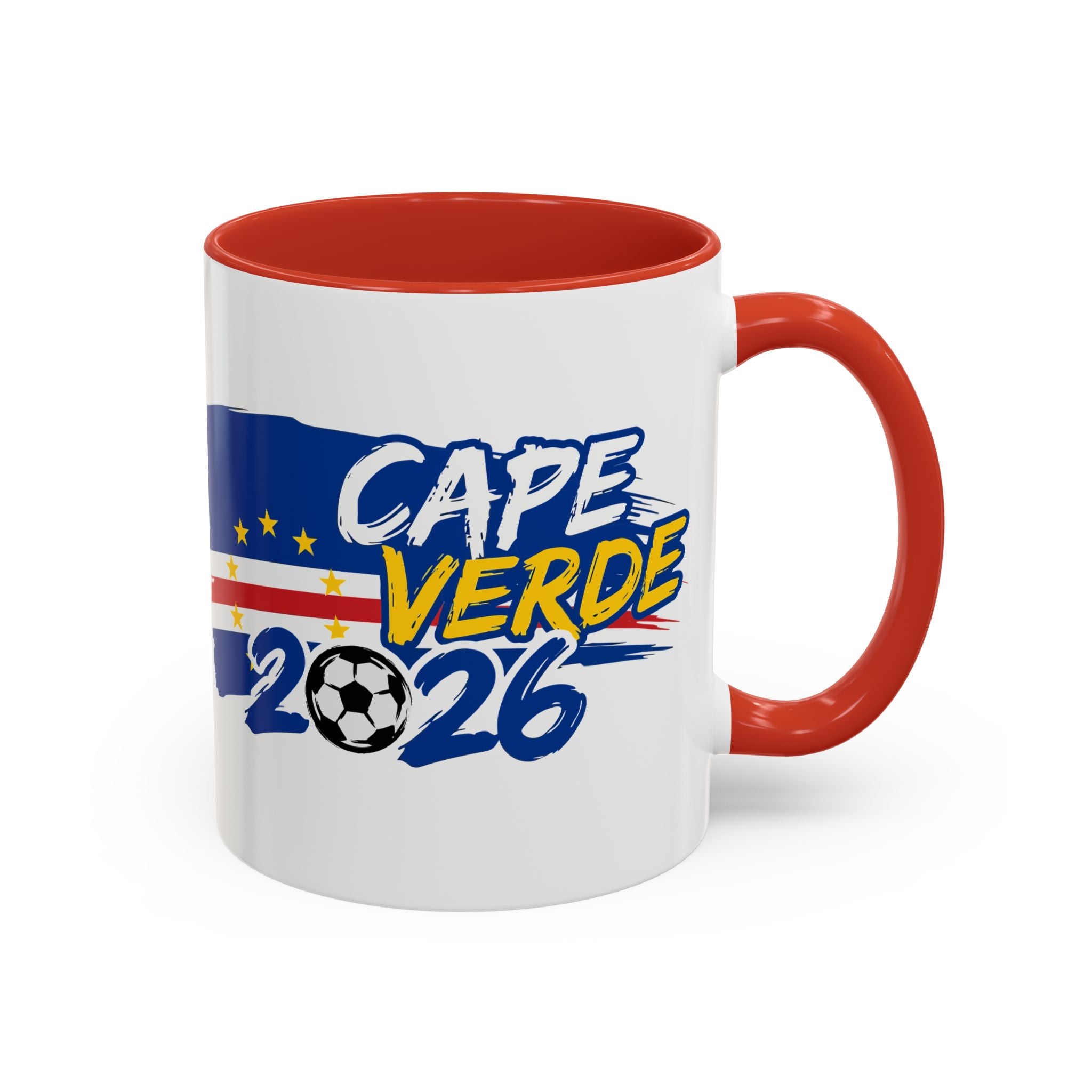 Cape Verde 2026 Soccer World Cup Mug | Accent Coffee Mug 11oz 15oz,Soccer World Cup 2026, Gift for Dad
