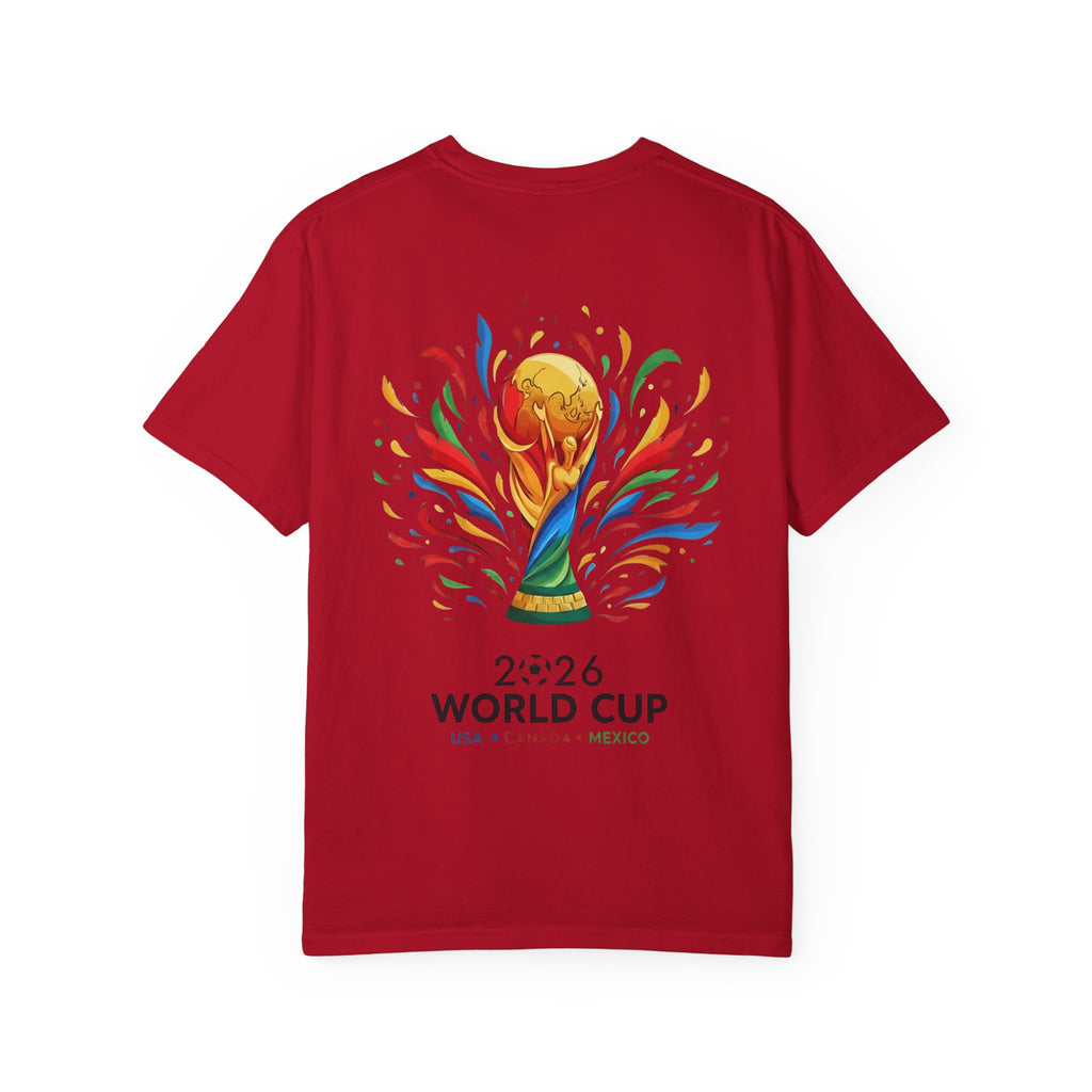 USA Soccer Players Team USA T-Shirt | 2026 World Cup Back Trophy Design, USA Flag, Gift for him, Collectible