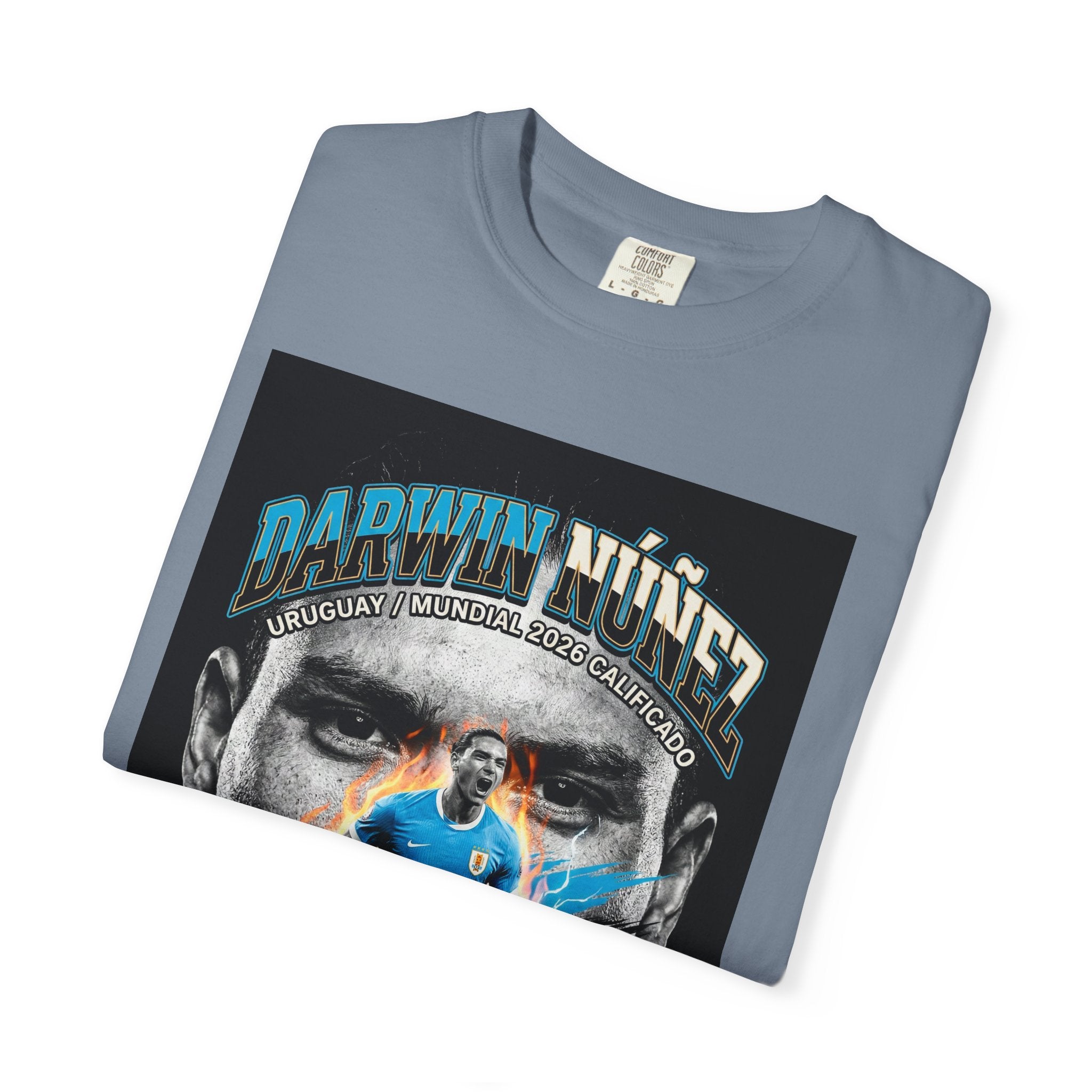 Darwin Núñez 19 Soccer Player T-Shirt | 2026 World Cup Tee, Uruguay Flag, Gift for him, Collectible