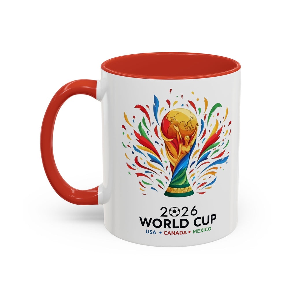 Paraguay Vamos Paraguay Mug | Accent Coffee Mug 11oz or 15oz, Soccer World Cup 2026, Gifts for Dad
