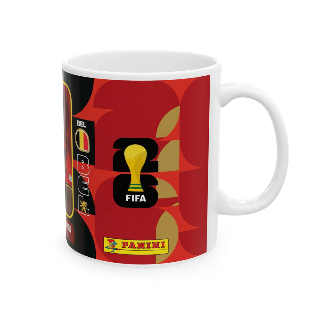 Belgium Soccer Player Romelu Lukaku Mug, Ceramic Coffee Cup, World Cup 2026 Mugs
