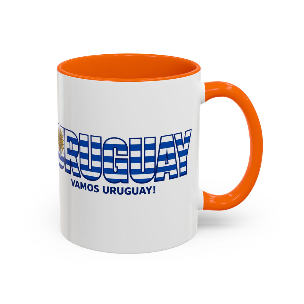 Uruguay Vamos Uruguay Mug | Accent Coffee Mug 11oz 15oz, Soccer World Cup, Gift for Dad