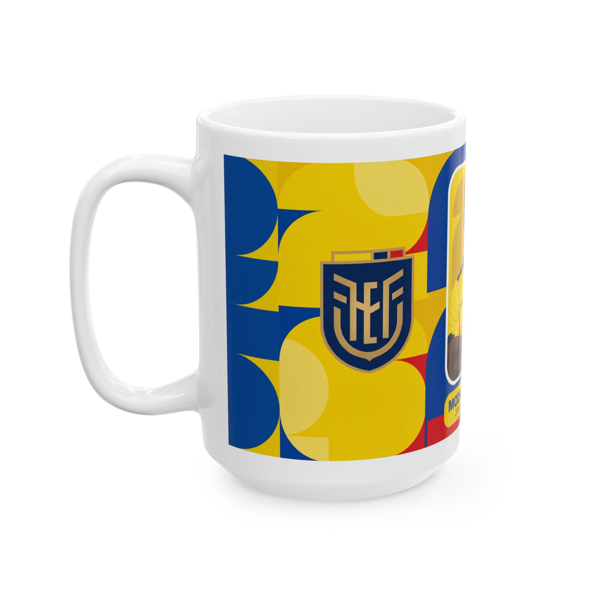 Ecuador Soccer Player Moises Caicedo Mug — Gift For Dad , World Cup 2026 Mugs