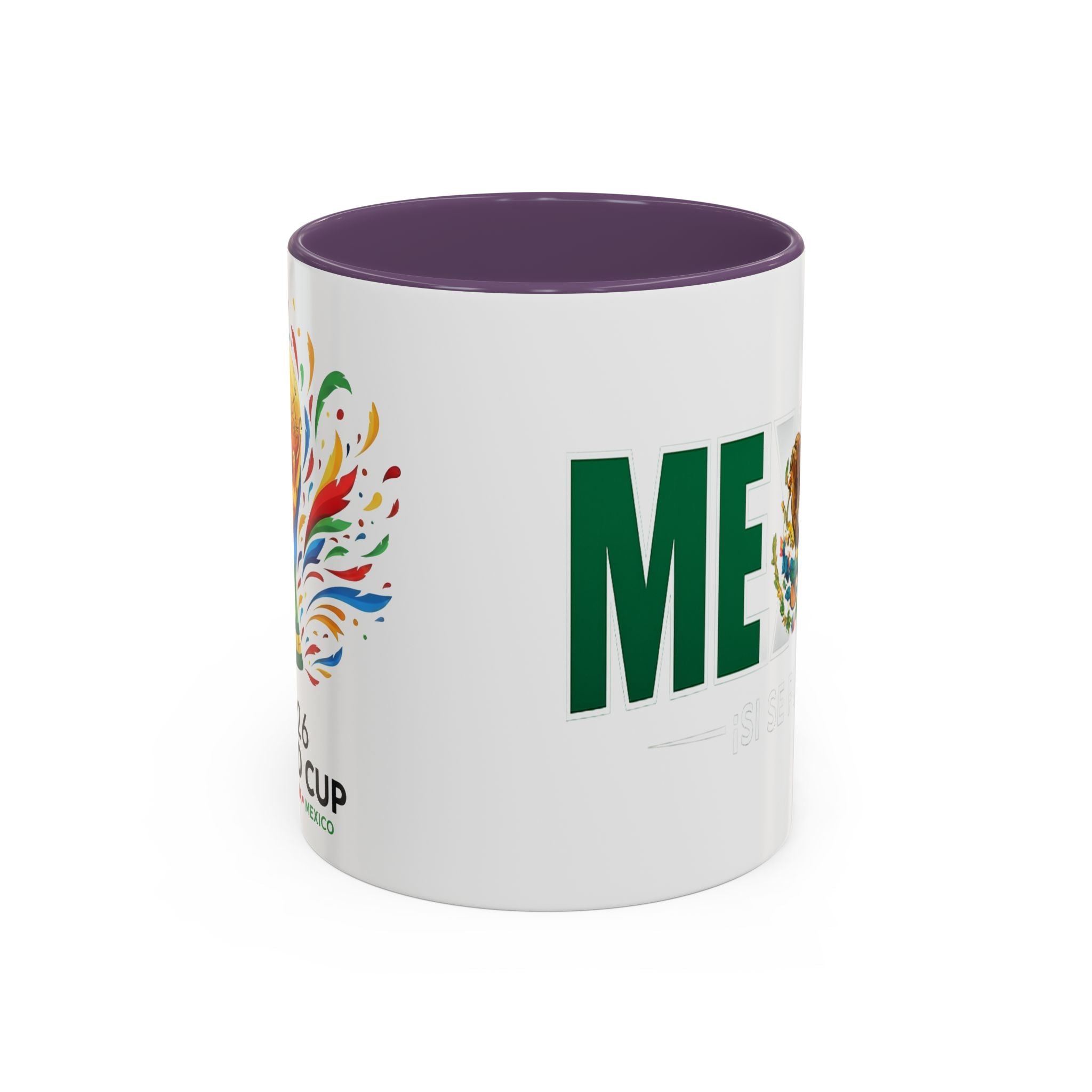 Mexico Coffee Mug | Accent Coffee Cup 11oz 15oz, World Cup 2026, Gift for Dad, Mexican Flag