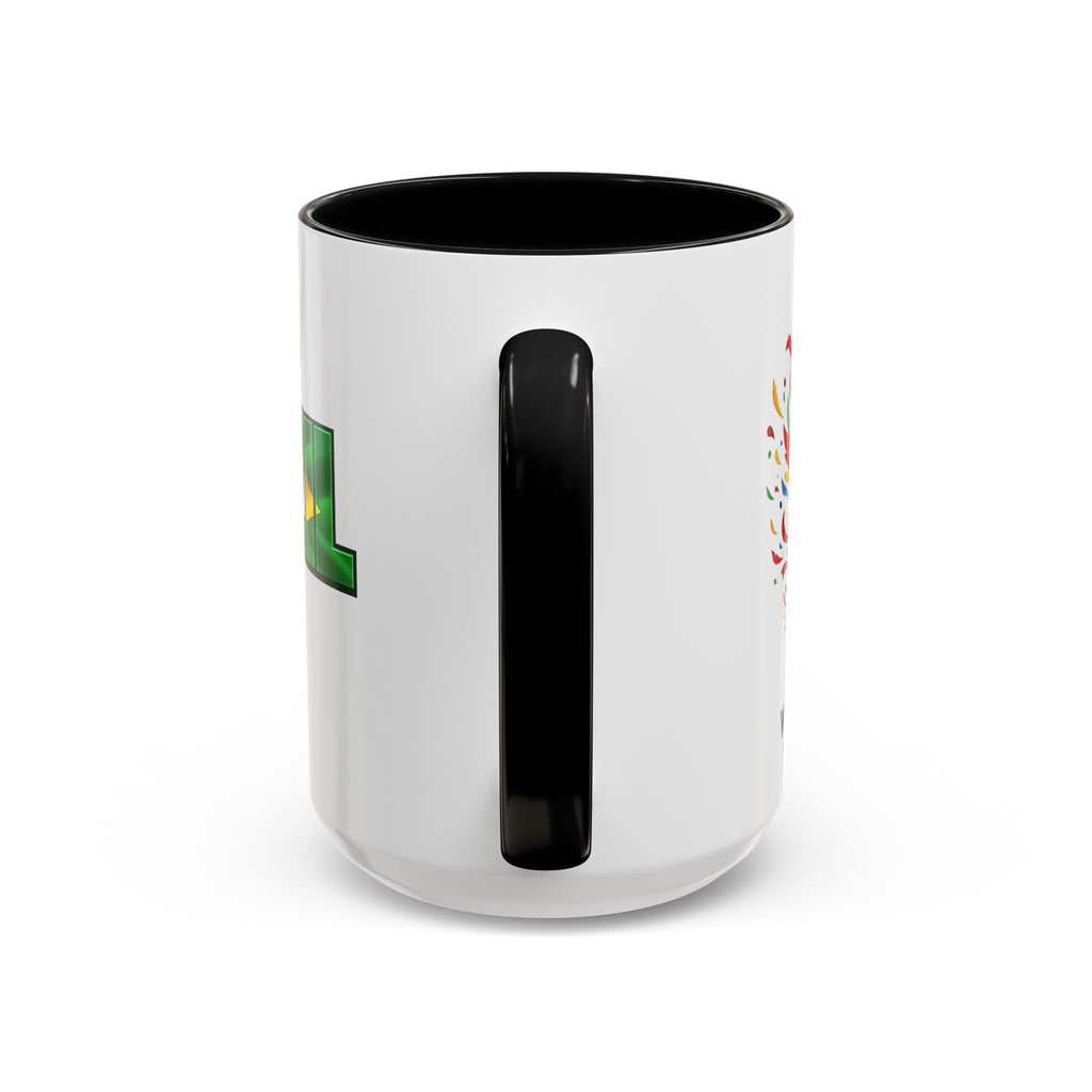 Brazil Vamos Brasil mug | Accent coffee mug, Brazil flag text design, Soccer World Cup 2026, Gifts for Dad