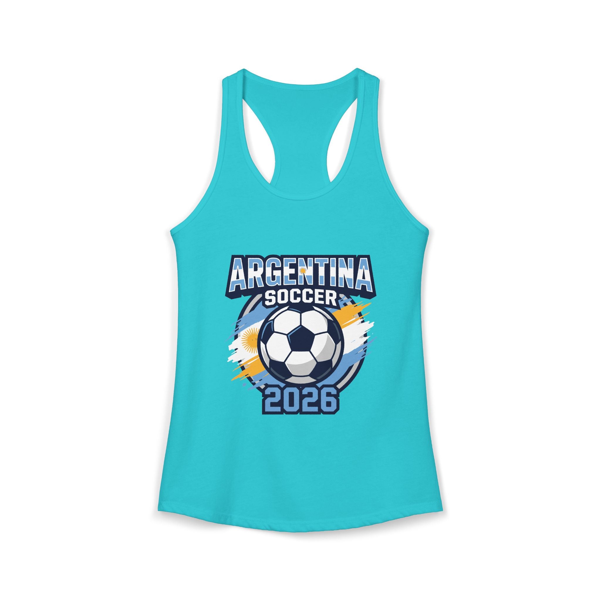 Argentina 2026 World Cup Women's Racerback Tank, Mother's Day Sale, Gift For Mom