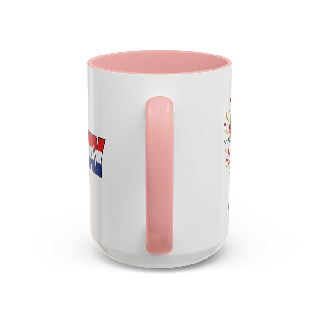 Paraguay Vamos Paraguay Mug | Accent Coffee Mug 11oz or 15oz, Soccer World Cup 2026, Gifts for Dad