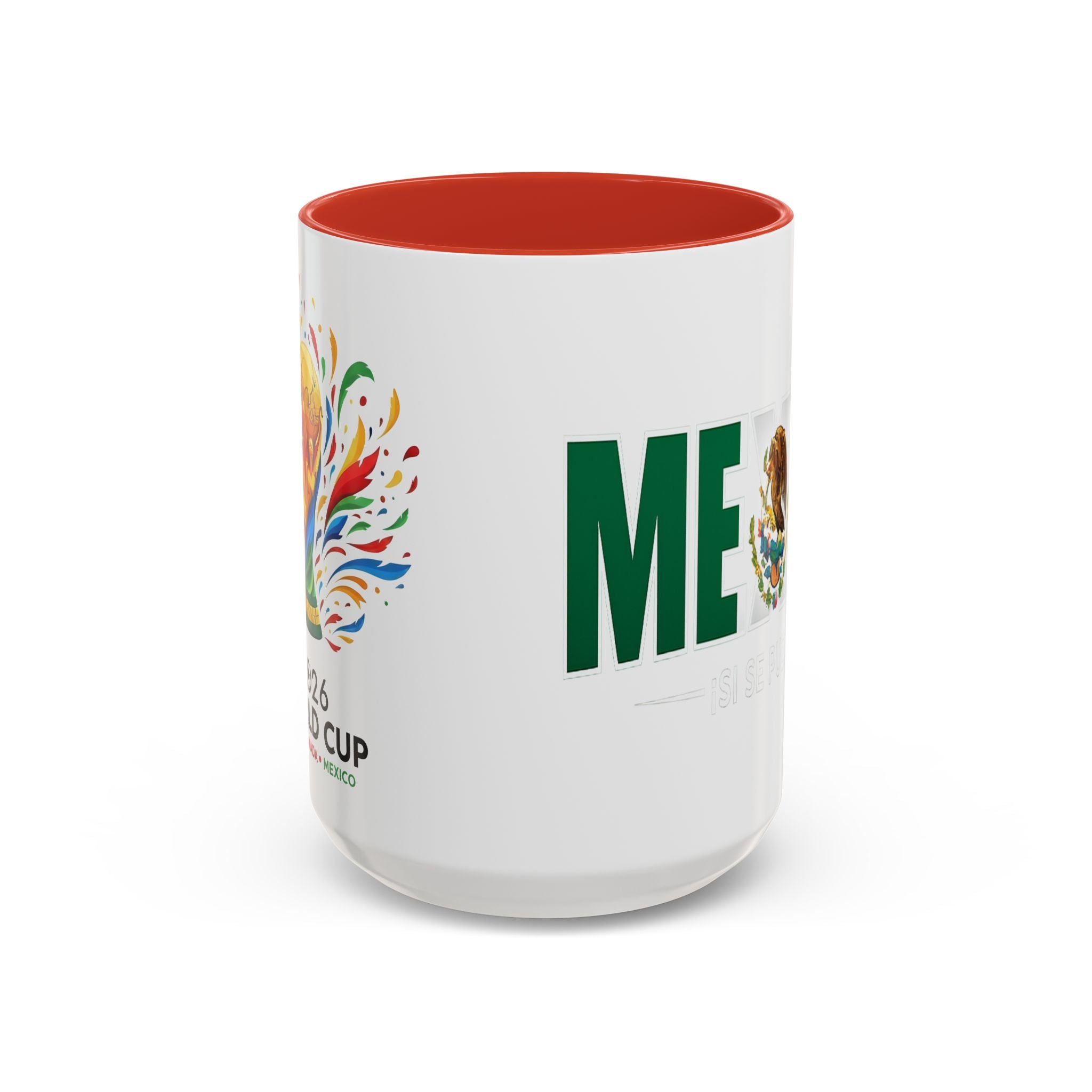 Mexico Coffee Mug | Accent Coffee Cup 11oz 15oz, World Cup 2026, Gift for Dad, Mexican Flag