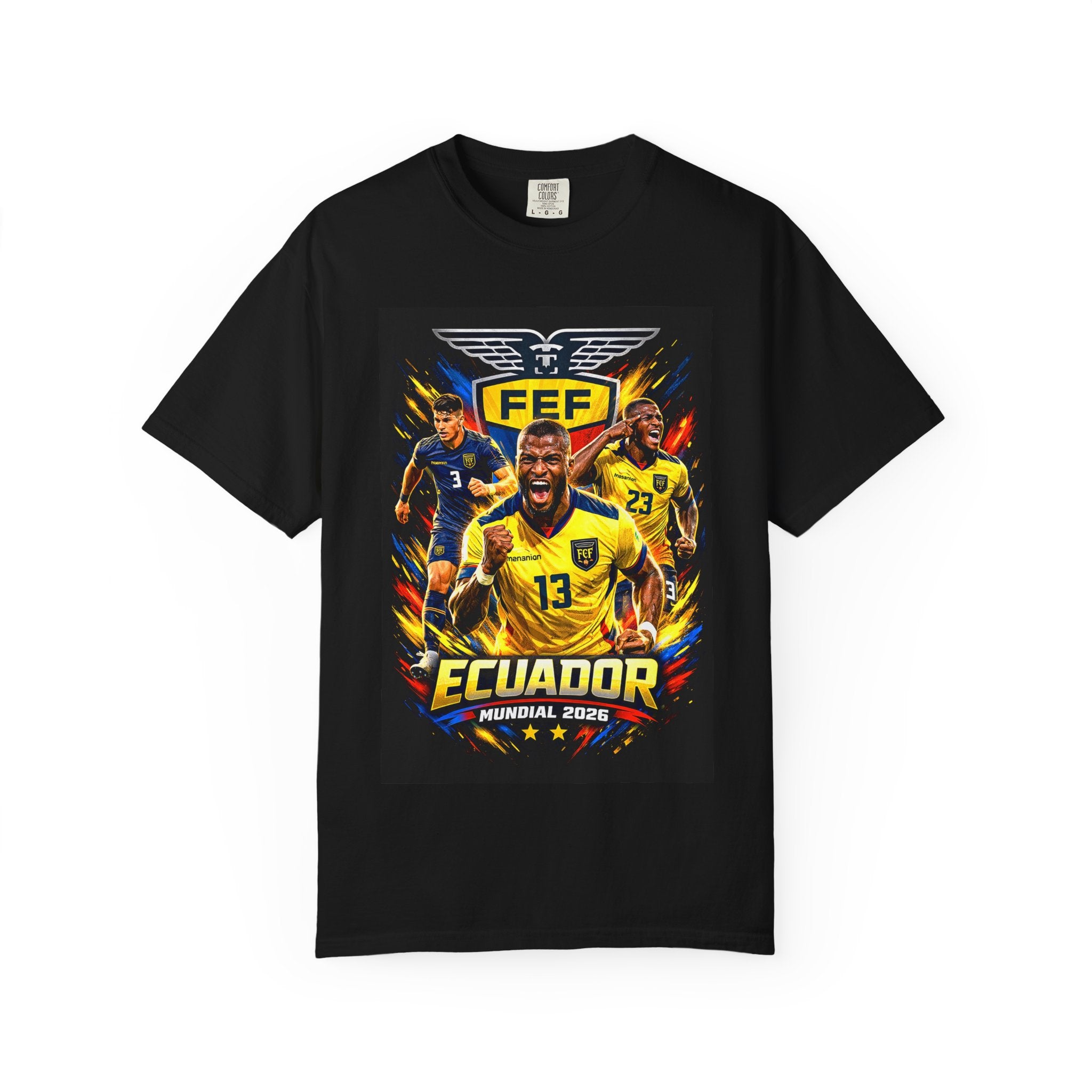 Ecuador Soccer Players T-Shirt | 2026 World Cup Team Tee, Ecuador Flag, Gift for him, Collectible