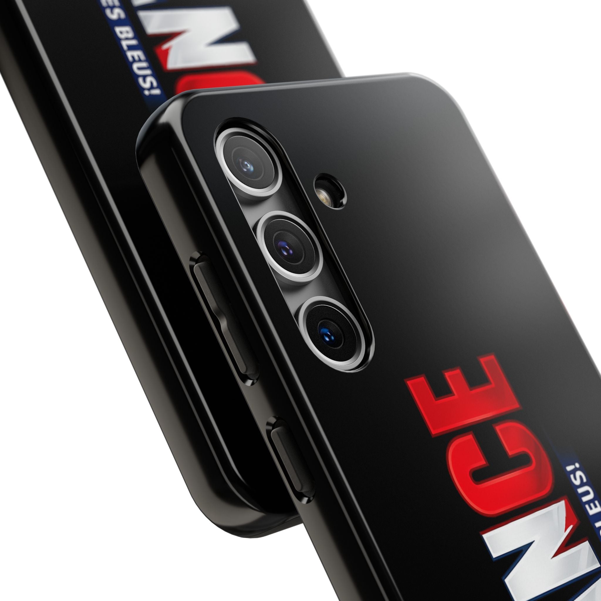 France tricolor vertical text Phone Case | Allez Les Bleus!, Cuctom Protective, Glossy Tough Cases, World Cup 2026