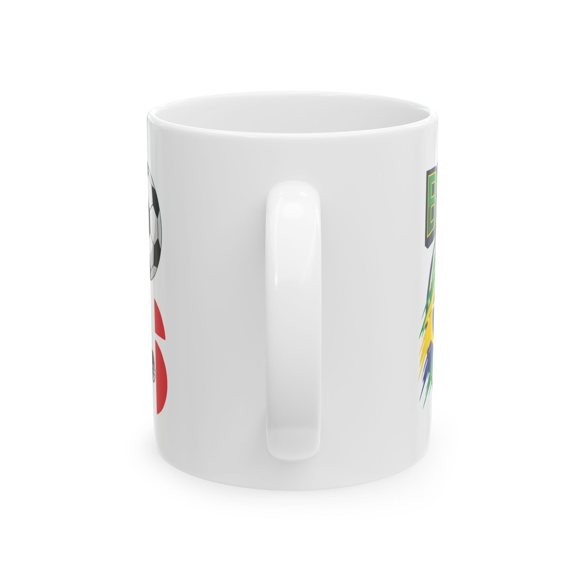 Brazil Soccer National Team, Ceramic Coffee Mug, 11oz or 15oz sizes, World Cup 2026 Mugs