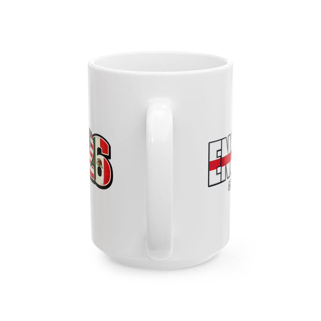 England World Cup 2026 Mug | England Flag, Ceramic Coffee Cup, Gift For dad