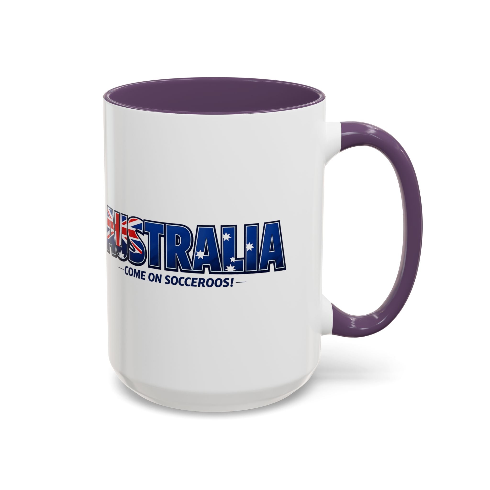 Australia Soccer Cheers Mug | Accent Coffee Mug 11oz 15oz