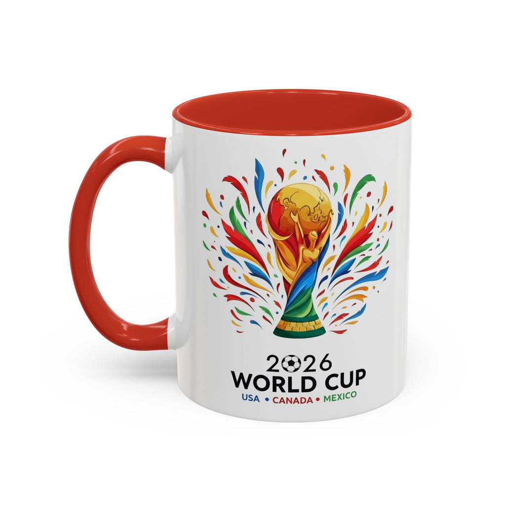 Japan Nippon Text Accent Mug | Flag Lettering Coffee Cup, World Cup 2026, Gift for Dad