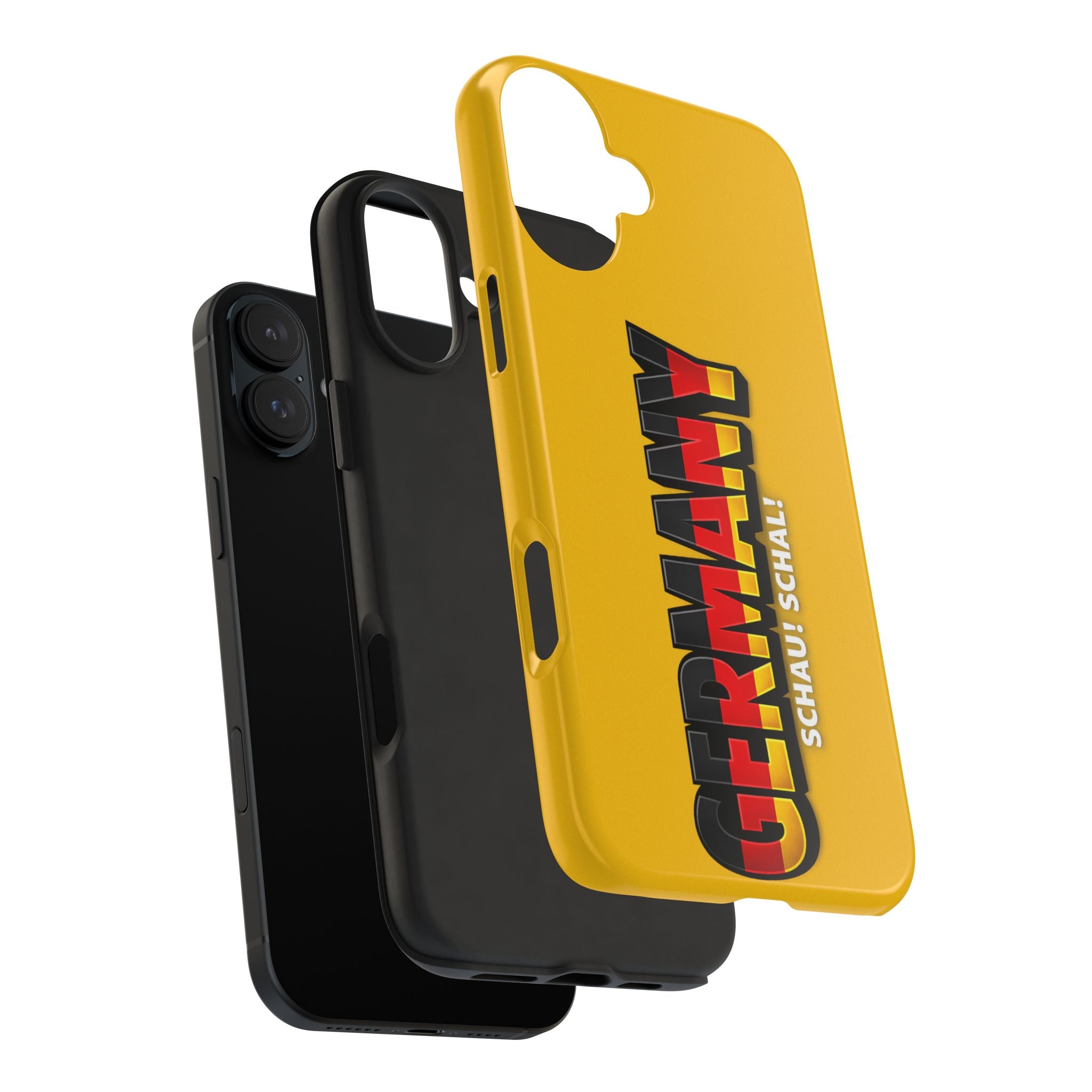 Germany Text Phone Case | Soccer Fan Phone Case, Protective, Glossy, World Cup 2026