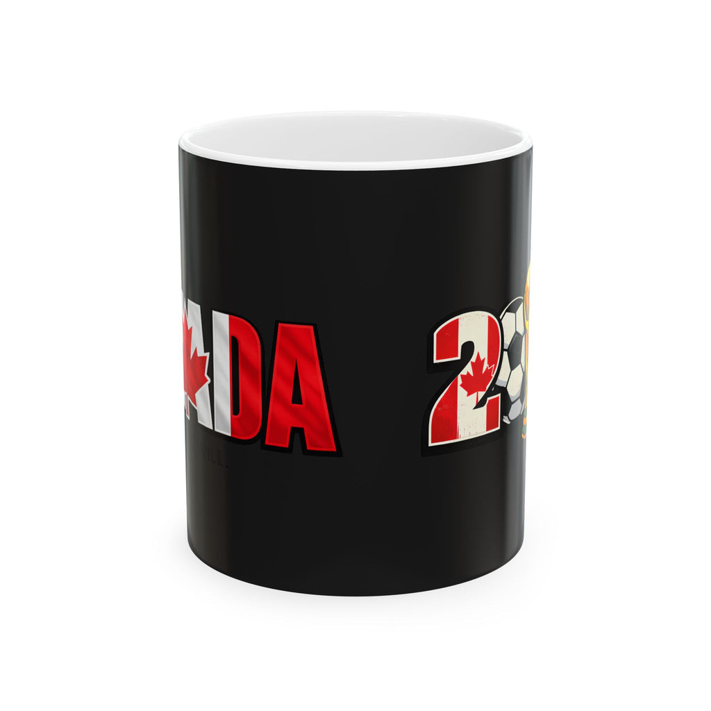 Canada World Cup 2026 Mug, Canada Flag, Ceramic Coffee Cup, Gift For Dad