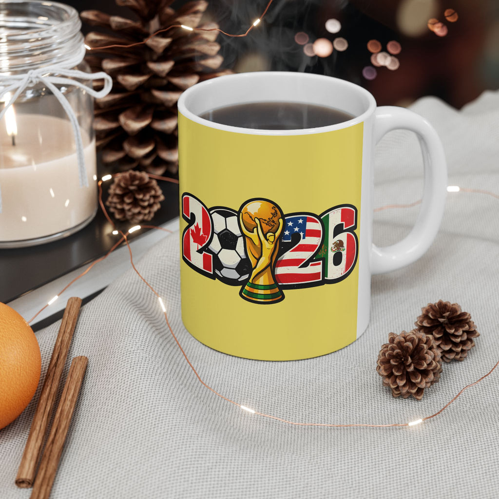 Colombia World Cup 2026 Mug | Ceramic Coffee Cup, Colombia Flag, Gift For Dad