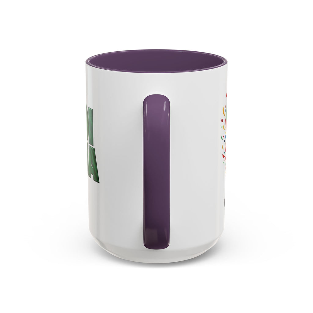 Saudi Arabia Typography Mug | Accent Coffee Mug, Green National Design, Soccer World Cup 2026, Gifts for Dad
