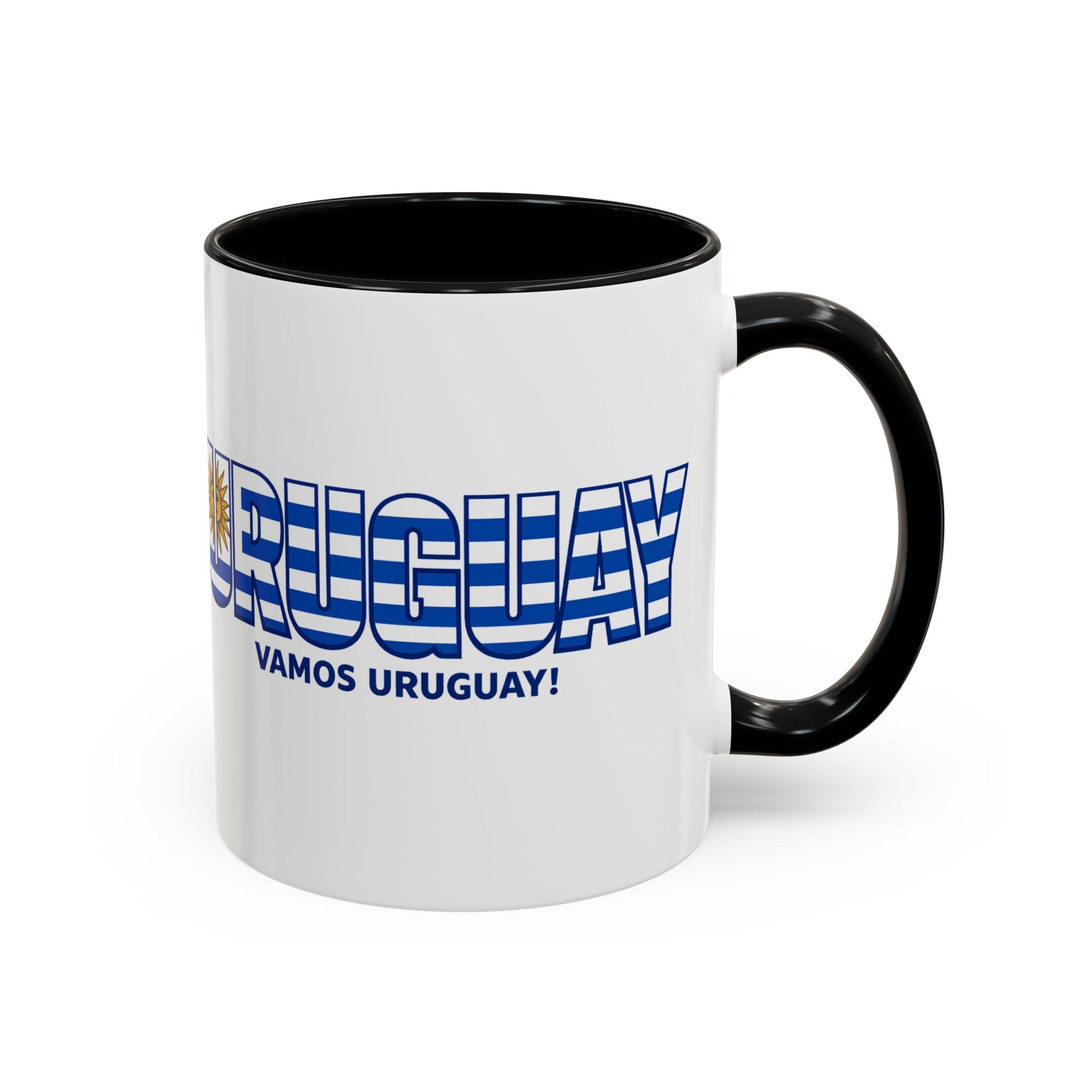 Uruguay Vamos Uruguay Mug | Accent Coffee Mug 11oz 15oz, Soccer World Cup, Gift for Dad