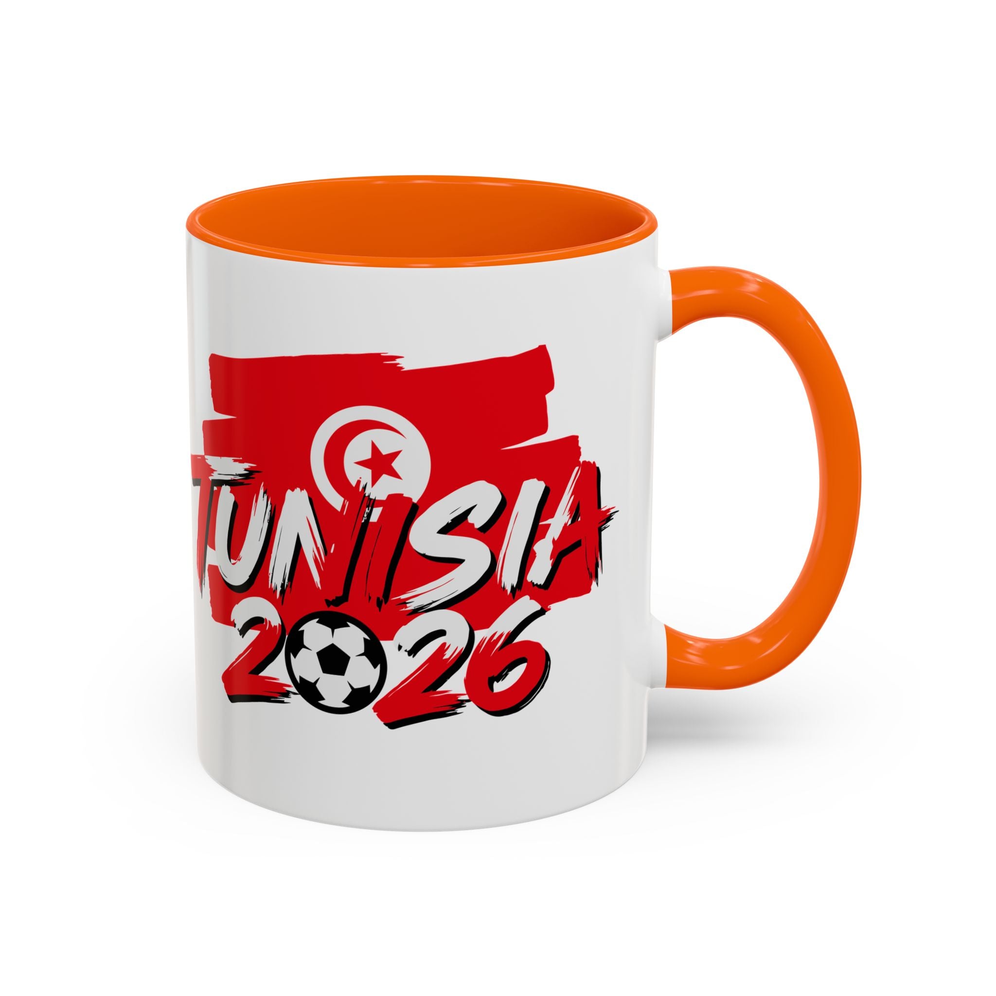Tunisia 2026 Soccer Logo Mug | World Cup Fan Coffee Mug, Soccer World Cup 2026, Gift for Dad