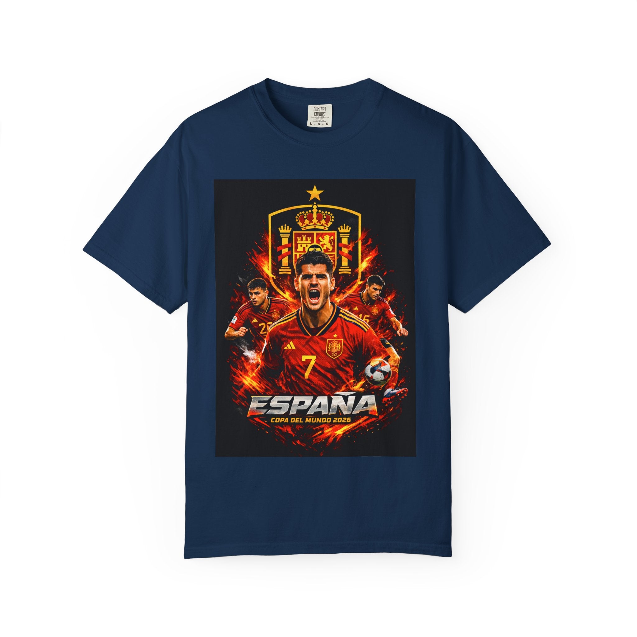 Spain Soccer Players T-Shirt | 2026 World Cup Spain Football Tee, Spain Flag, Gift for him, Collectible