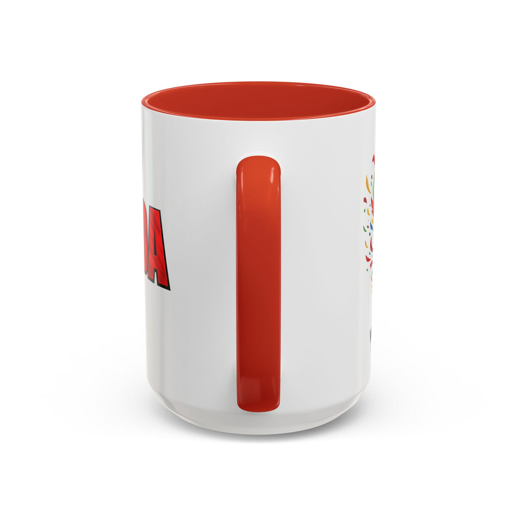 Canada Maple Leaf Text Coffee Mug | We Can. We Will. World Cup 2026, Canada Flag, Gift for Dad