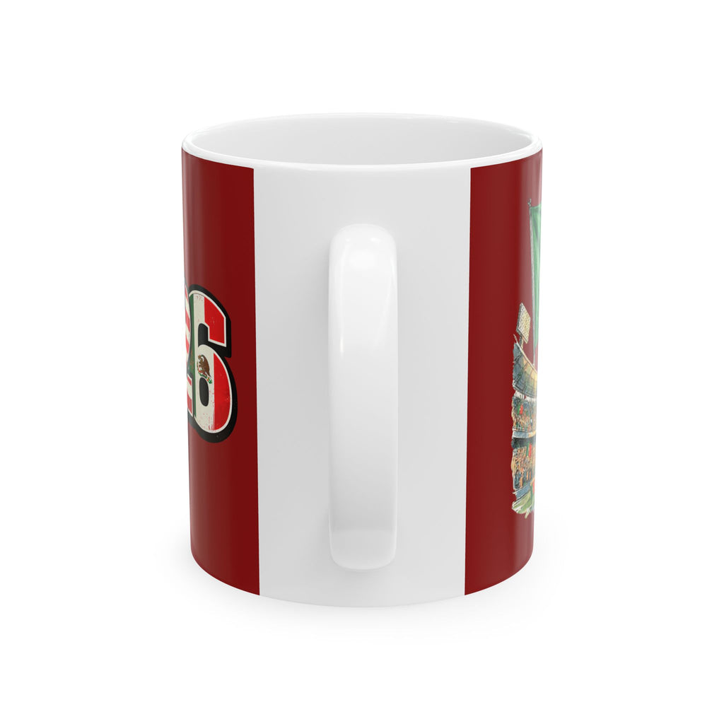 Portugal World Cup 2026 Style Mug, Red Ceramic Mug, Portugal Flag, Soccer Fan Gift