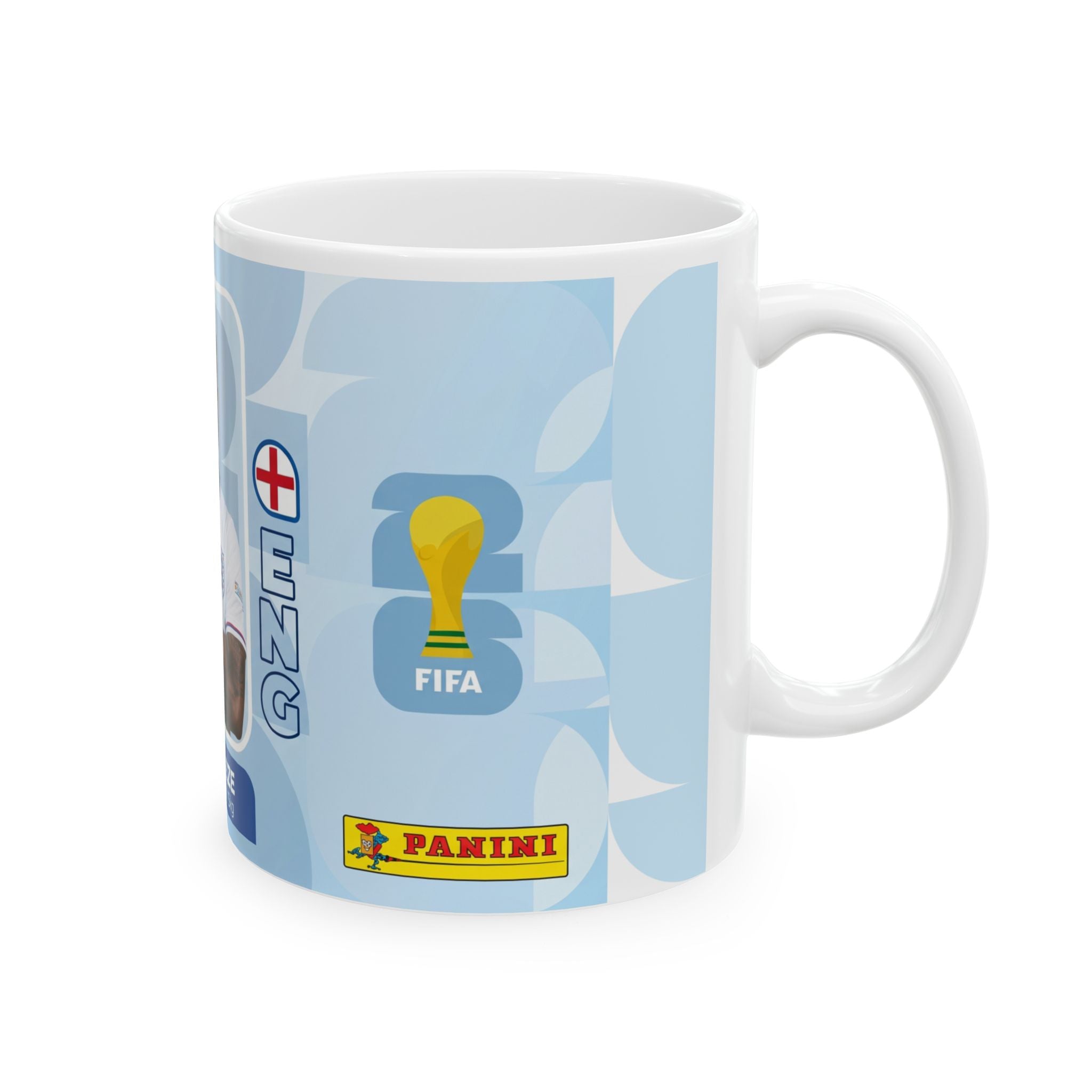 England Football Player Eberechi Eze Ceramic Mug — Soccer Collector Cup (11oz/15oz), World Cup 2026 Mugs