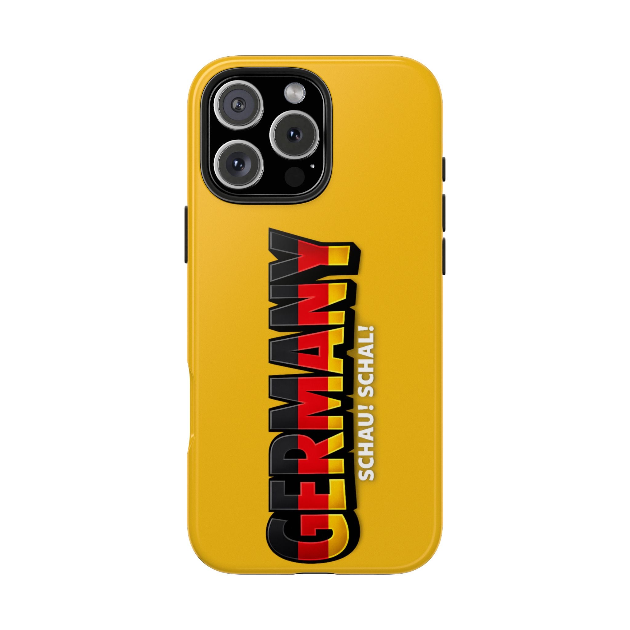 Germany Text Phone Case | Soccer Fan Phone Case, Protective, Glossy, World Cup 2026