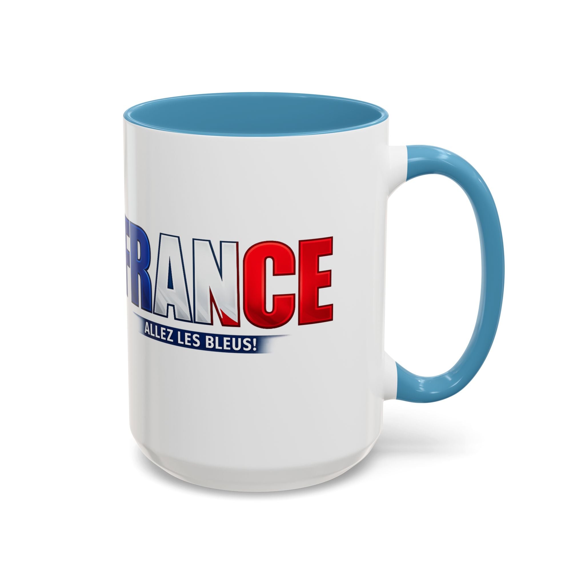 France Tricolor Logo Coffee Mug | Accent Coffee Mug 11oz 15oz, Worl Cup 2026, Gift for mom and dad