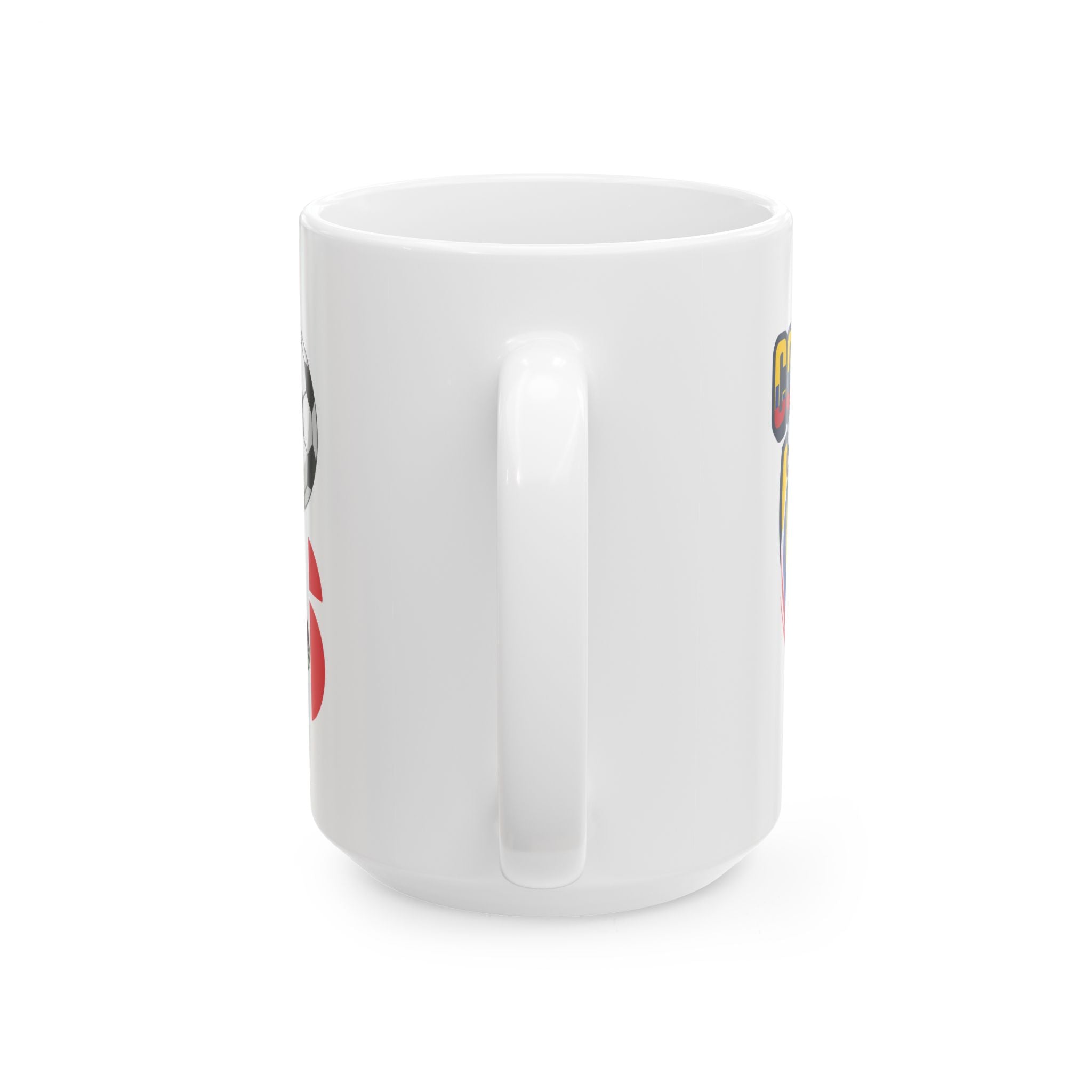 Colombia| Soccer Ball Flag Design,Coffee Mug 11oz or 15oz, World Cup 2026 Gift for Dad, Colombia Flag