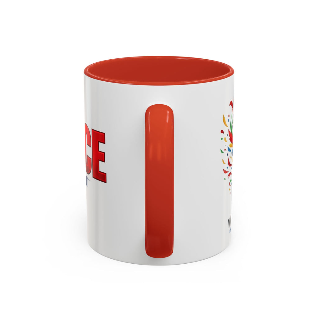 France Tricolor Logo Coffee Mug | Accent Coffee Mug 11oz 15oz, Worl Cup 2026, Gift for mom and dad