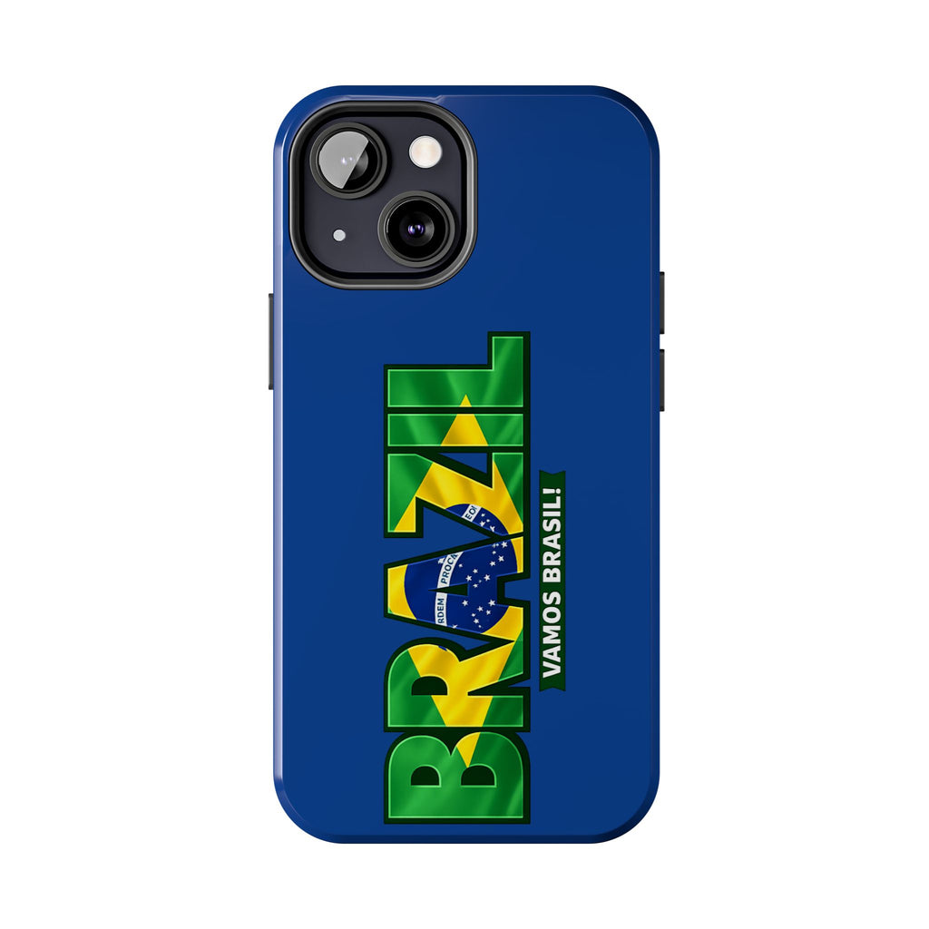Brazil Soccer Fan Phone Case, Protective, Glossy, World Cup 2026, Tough Cases, Custom Phone Cases