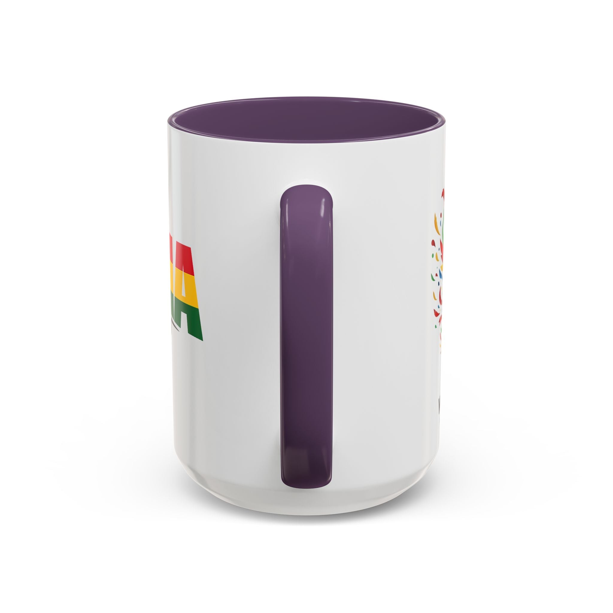 Ghana Black Stars flag stripe Accent Coffee Mug | 11oz 15oz, World Cup 2026, Gift for Dad