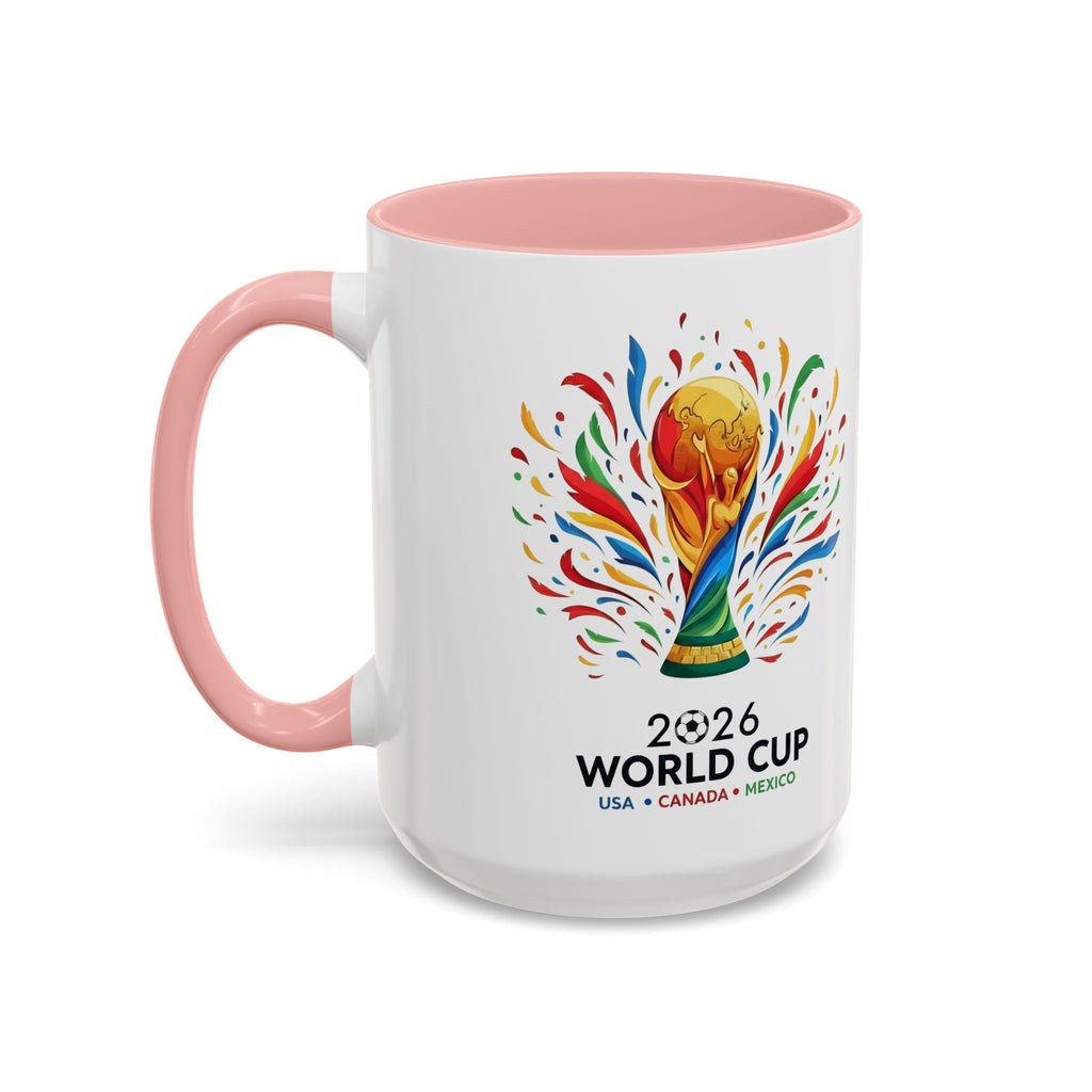 Colombia Vamos Colombia! Accent Coffee Mug | 11oz 15oz ceramic World Cup 2026, Soccer Gift