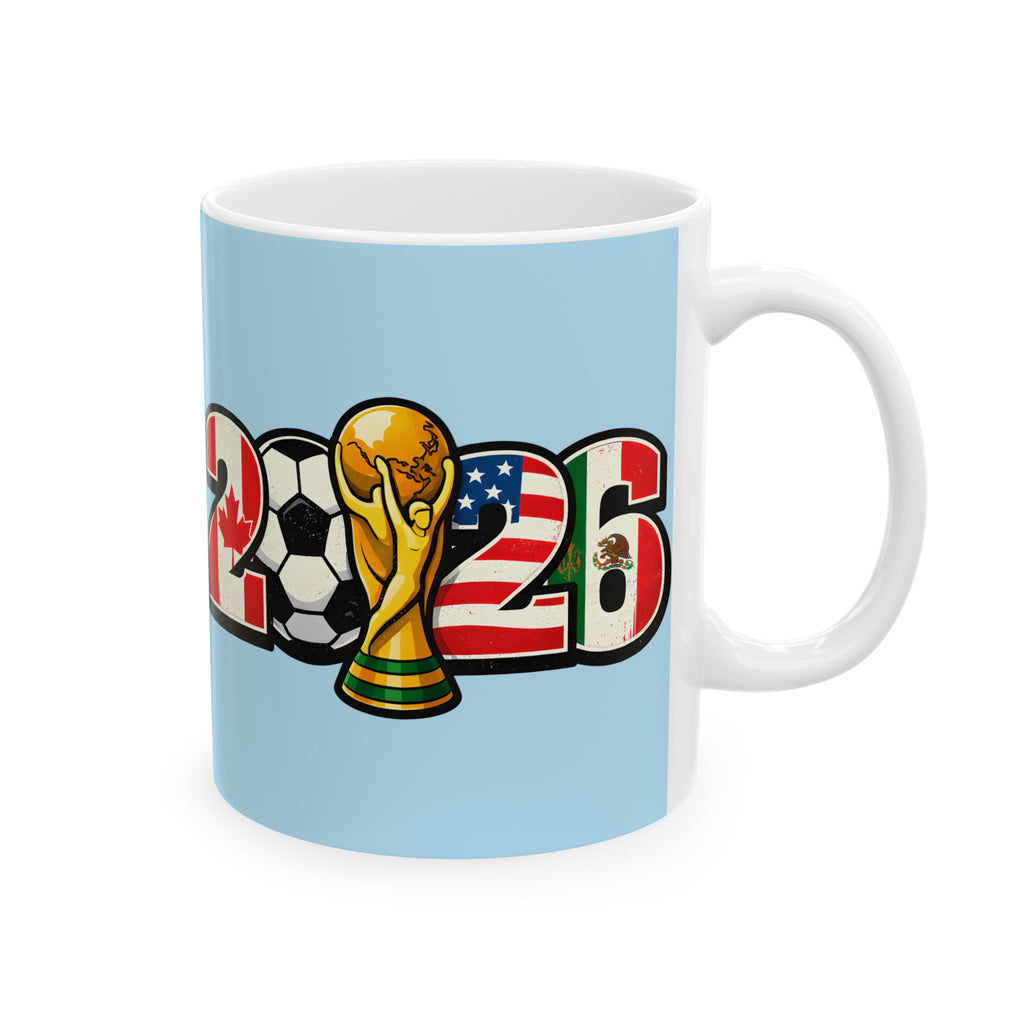 Argentina World Cup 2026 Soccer Mug | Argentina Flag, Ceramic Coffee Mug, Gift For Dad