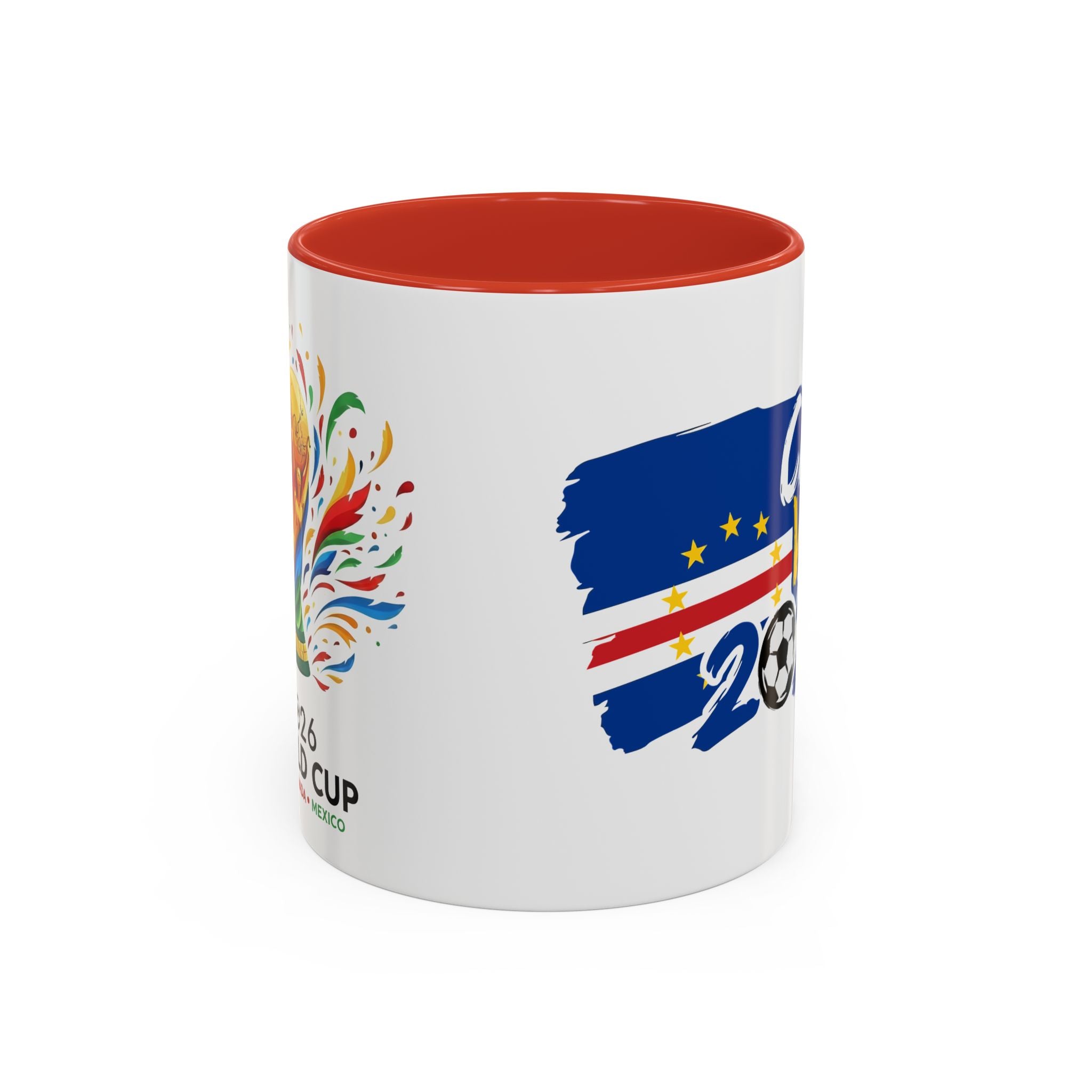 Cape Verde 2026 Soccer World Cup Mug | Accent Coffee Mug 11oz 15oz,Soccer World Cup 2026, Gift for Dad