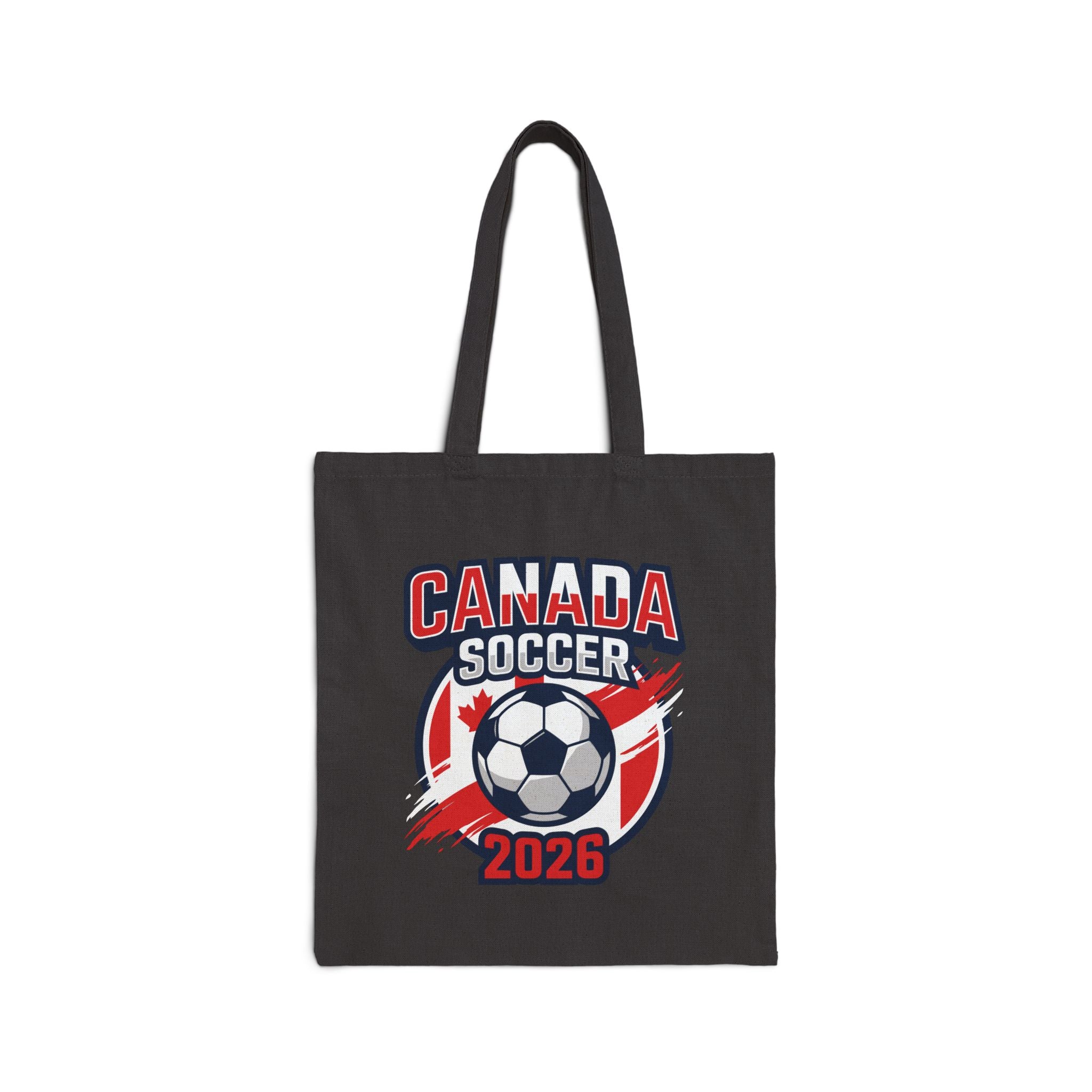 Canada Soccer 2026 Tote Bag, World Cup Logo Canvas Tote, Mother's Day Gift