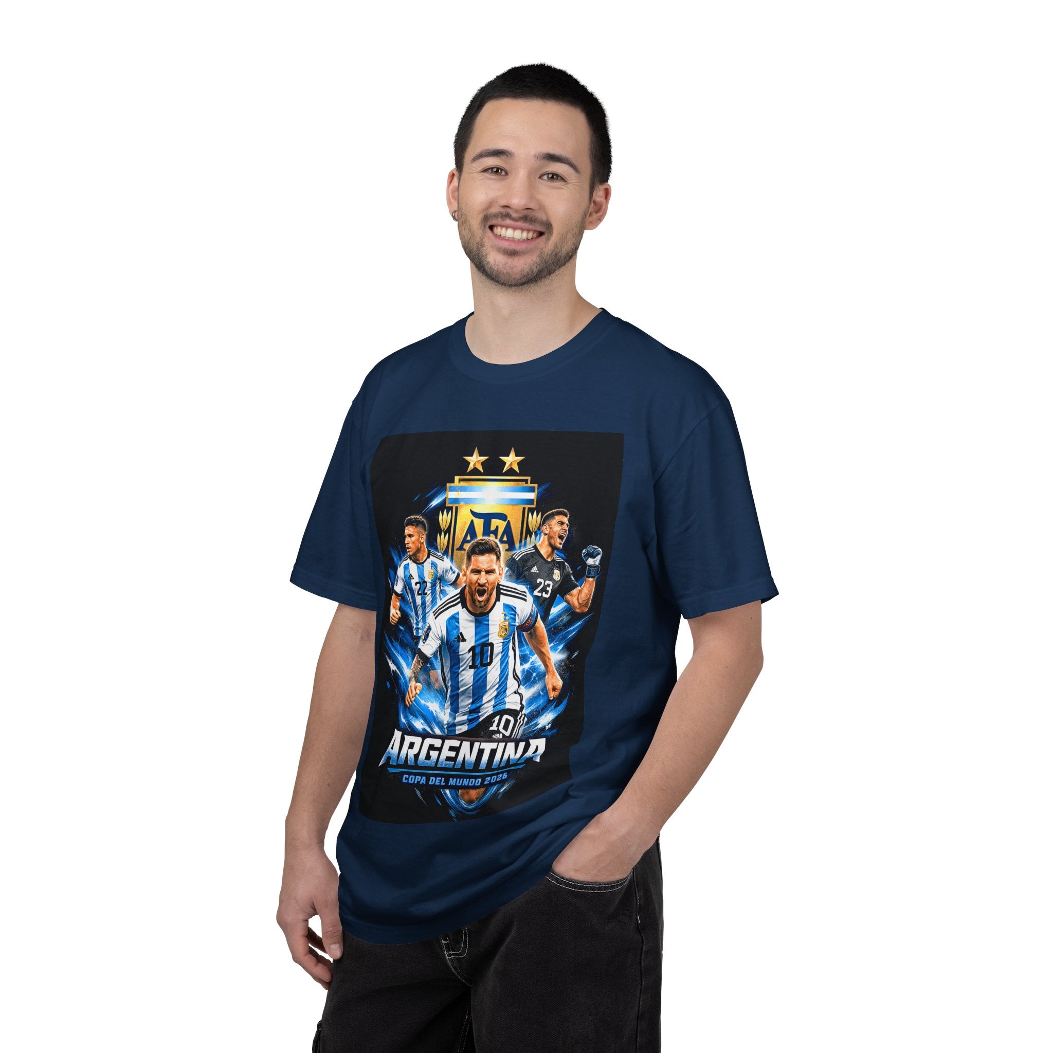 Argentina Soccer Players T-Shirt | 2026 World Cup Back Print, Argentina Flag, Gift for him, Collectible