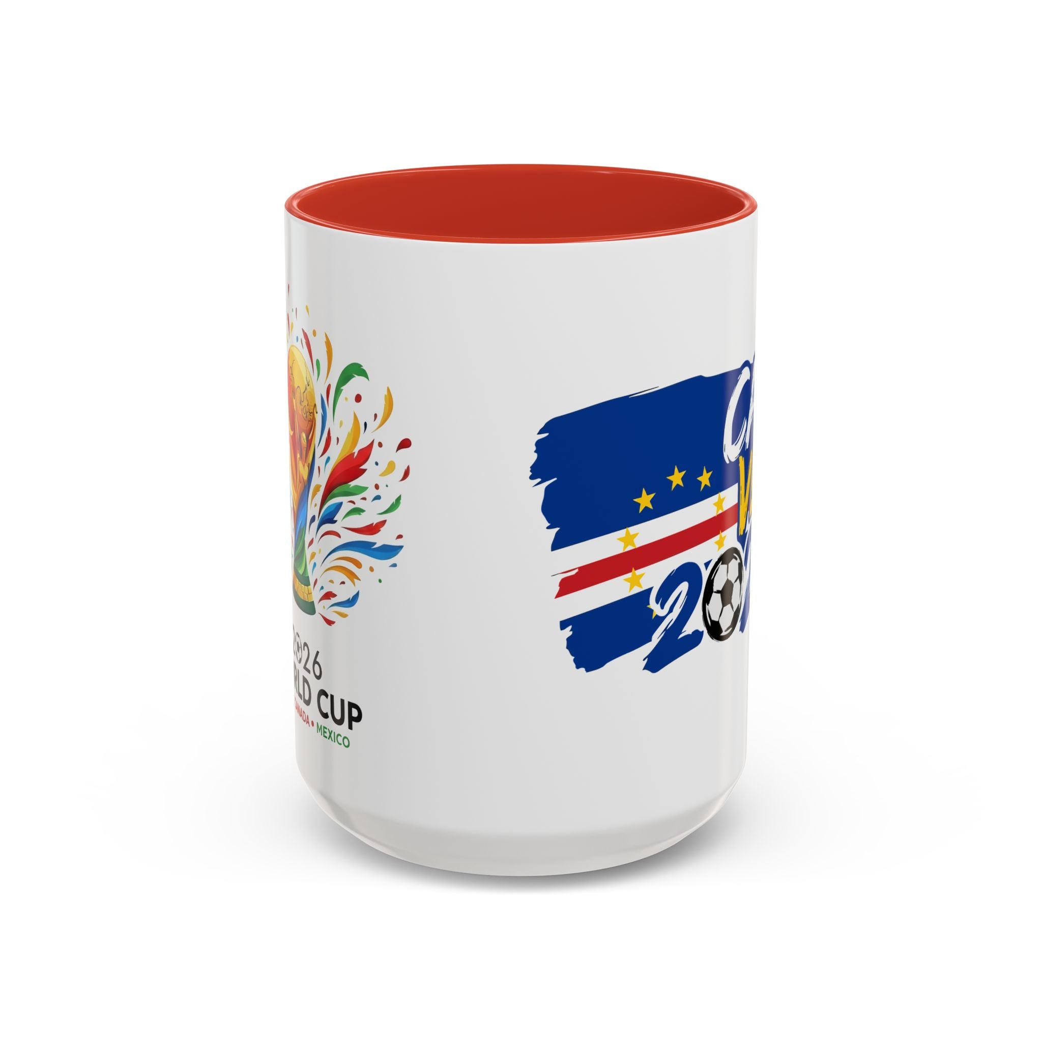 Cape Verde 2026 Soccer World Cup Mug | Accent Coffee Mug 11oz 15oz,Soccer World Cup 2026, Gift for Dad