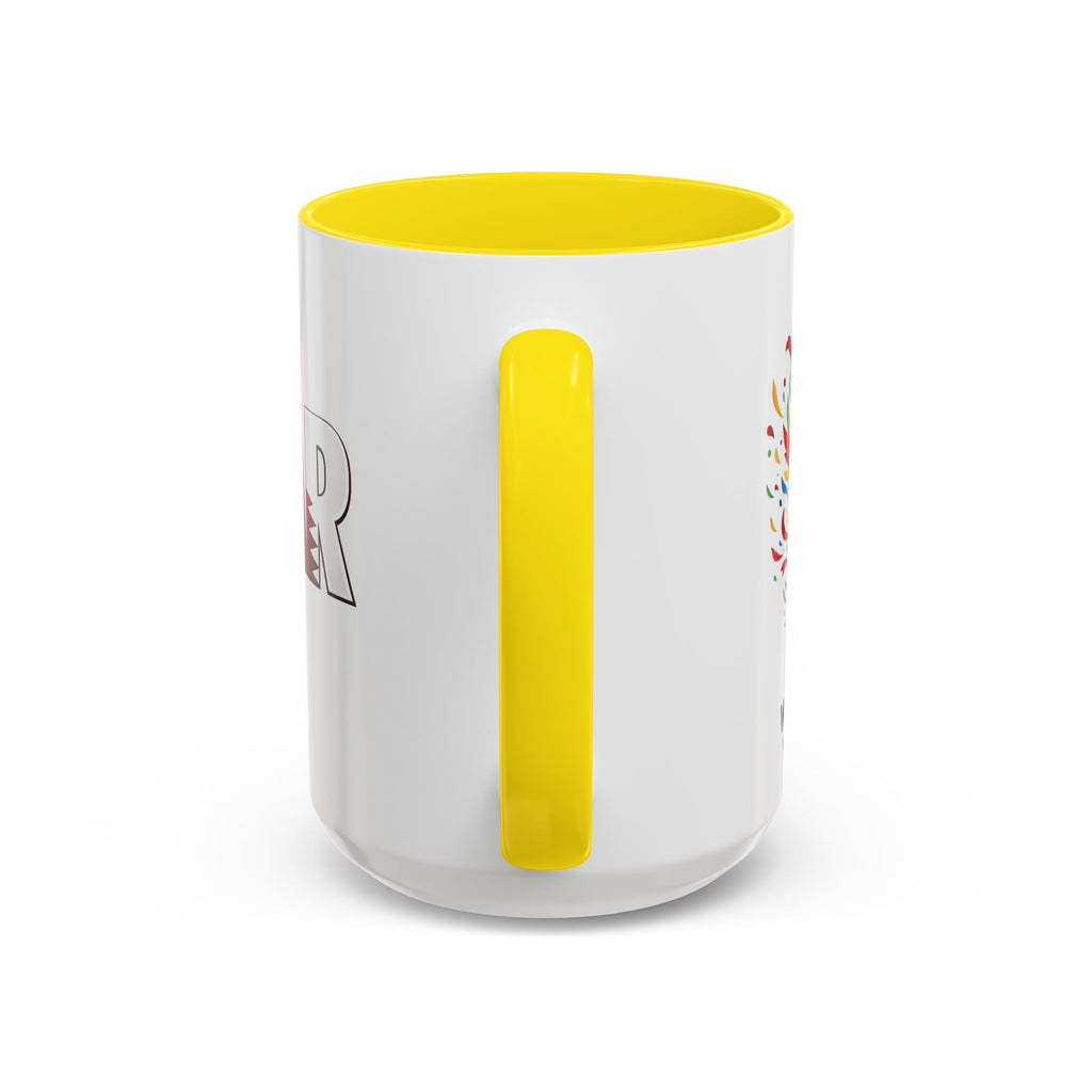 QATAR Yalla Qatar! Accent Coffee Mug | 11oz 15oz, Soccer World Cup 2026, Gifts for Dad